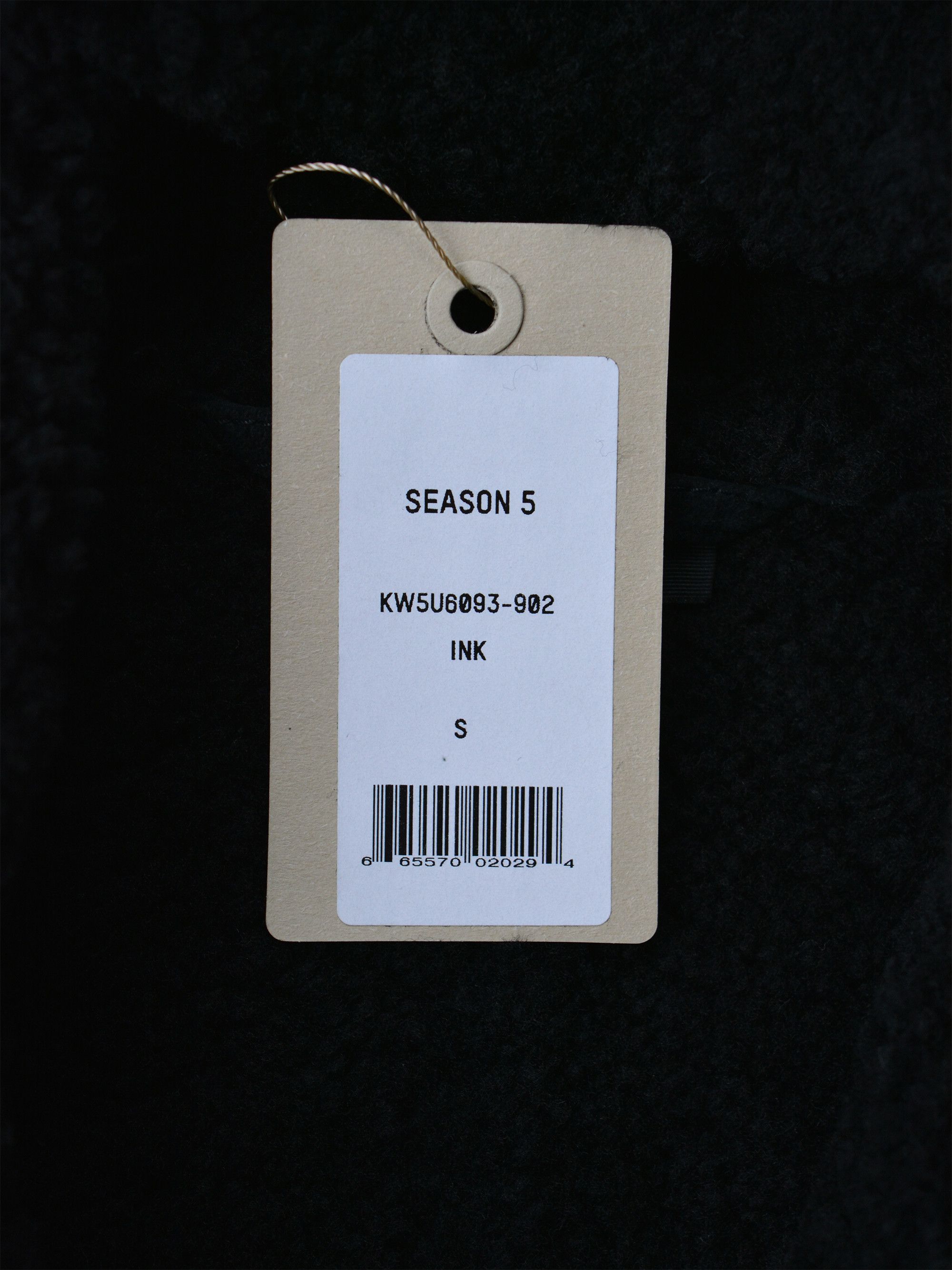 Yeezy Yeezy Season 5 (2017) - hooded shearling jacket - Ink Size US S / EU 44-46 / 1 - 8 Thumbnail