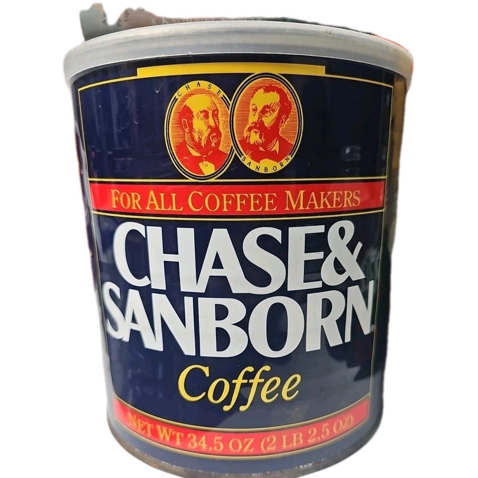 Other Vintage Chase & Sanborn Tin Coffee Can 34.5 oz Size ONE SIZE - 1 Thumbnail