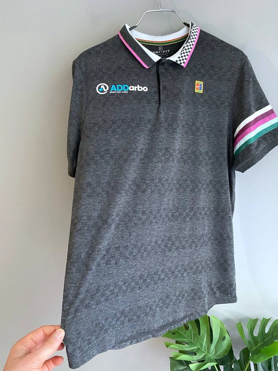 Nike Nike Court Men's Tennis Tracksuit Polo T-Shirt + Shorts, L Size US L / EU 52-54 / 3 - 7 Thumbnail