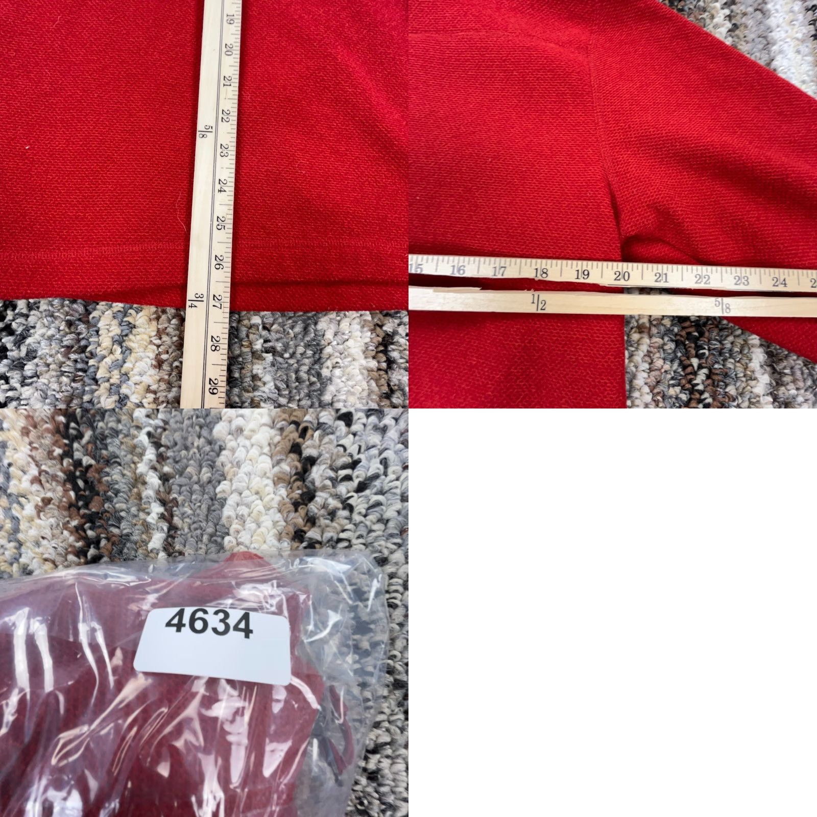 The North Face The North Face Sweater Men Medium Red Pullover Fleece Jacket Waffle Knit Hal Zip Size US M / EU 48-50 / 2 - 8 Thumbnail