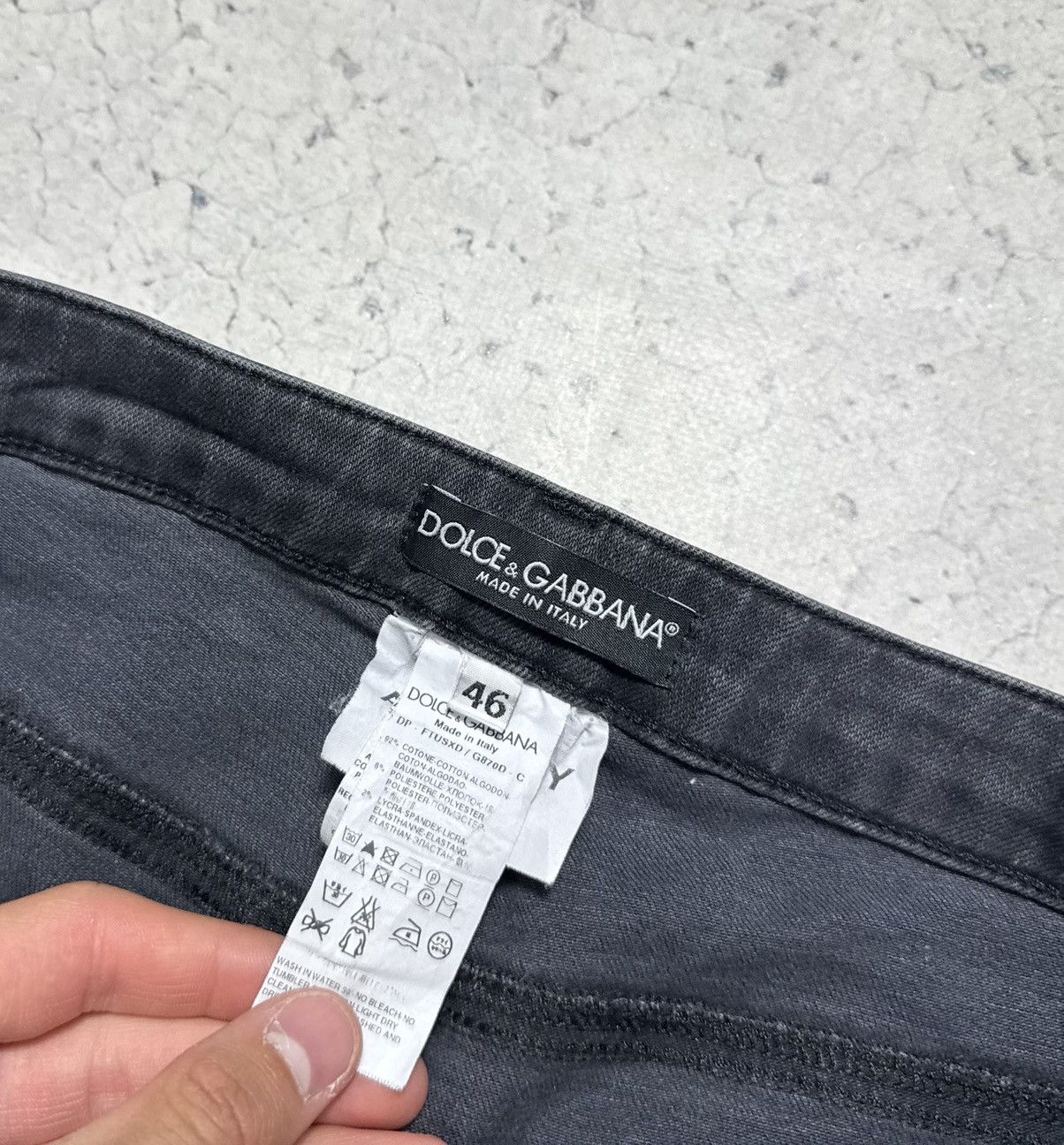 Dolce & Gabbana Dolce & Gabbana DG Luxury Denim Jeans Vintage Size 32" / US 10 / IT 46 - 8 Thumbnail