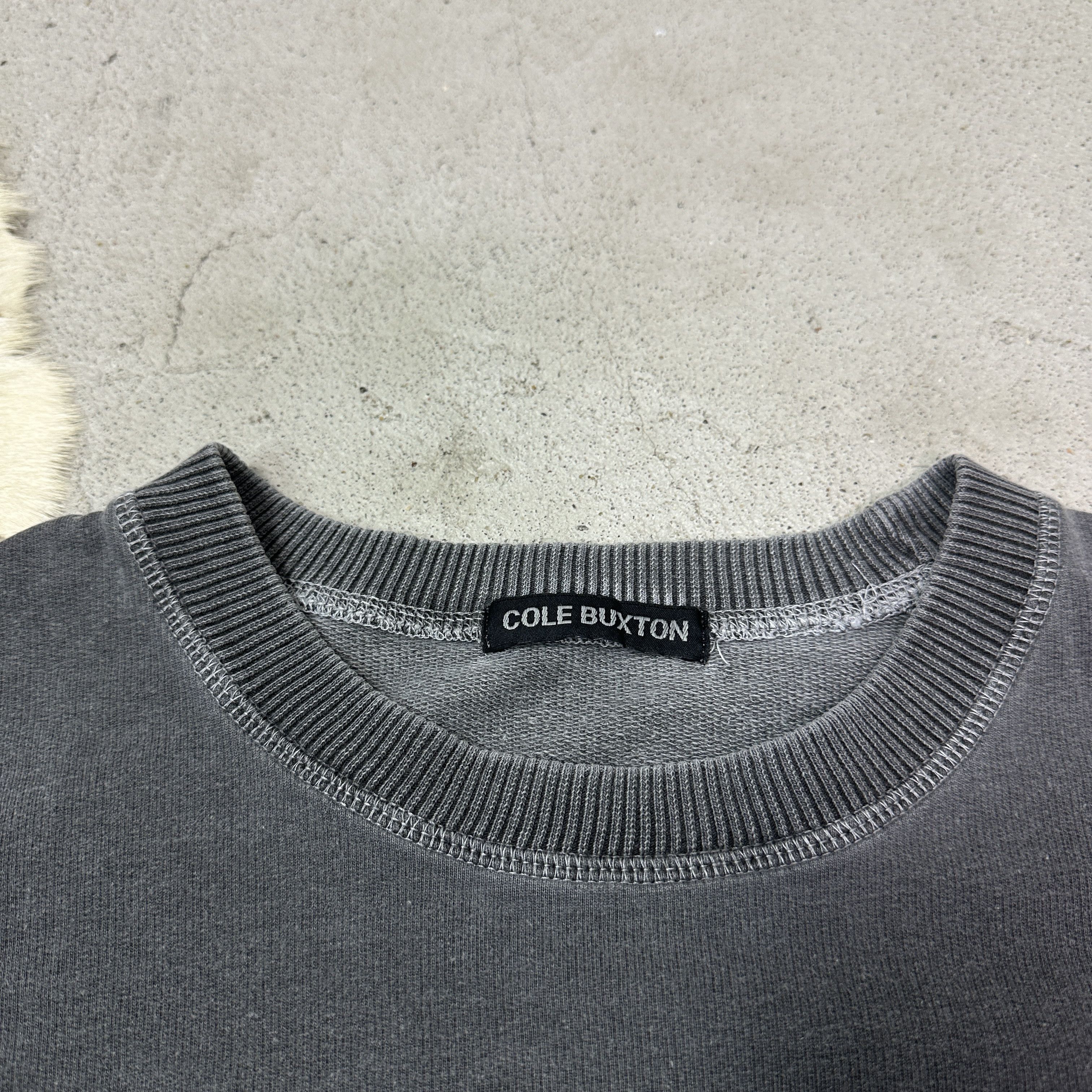 Vintage Vintage Cole Buxton Oversized Stone Washed T-shirt Y2K Size US XXL / EU 58 / 5 - 4 Thumbnail