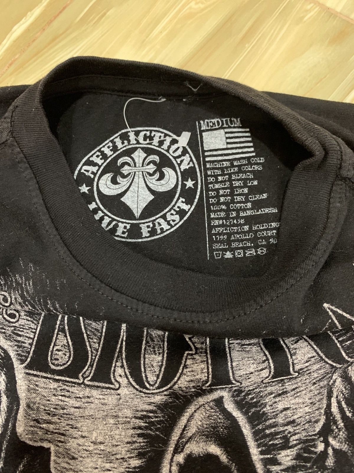 Affliction Vintage Y2K Affliction Distress Sleeveless Size US M / EU 48-50 / 2 - 3 Thumbnail