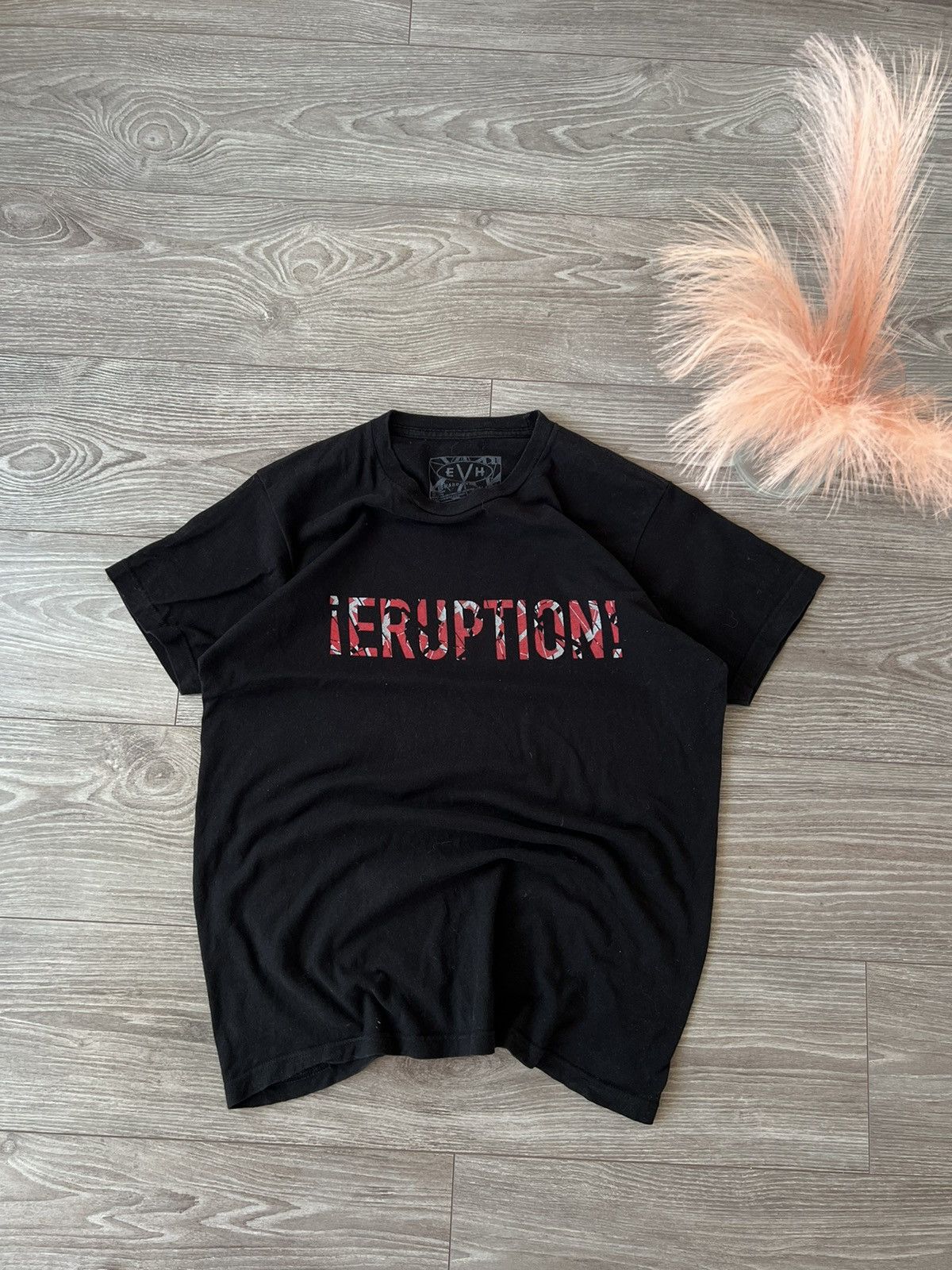 Band Tees × Vintage ‼️EVH Edward Wan Halen Eruption Rock Band T-shirt‼️ Size US L / EU 52-54 / 3 - 8 Thumbnail