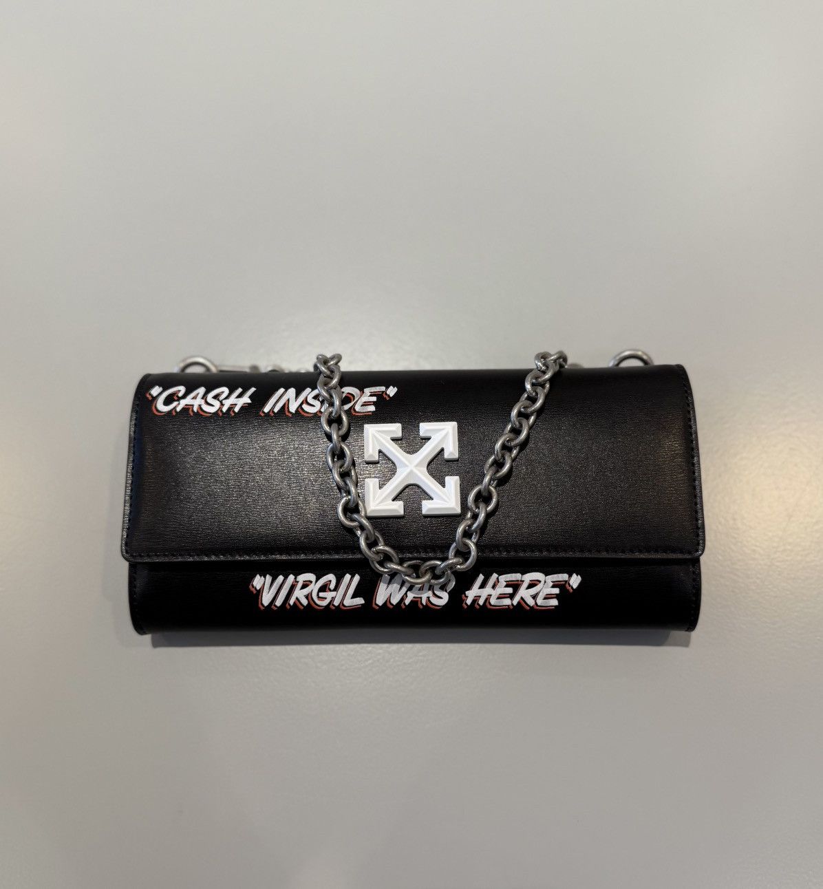 Off-White Off-White Jitney French Wallet On Chain Bag Size ONE SIZE - 1 Thumbnail