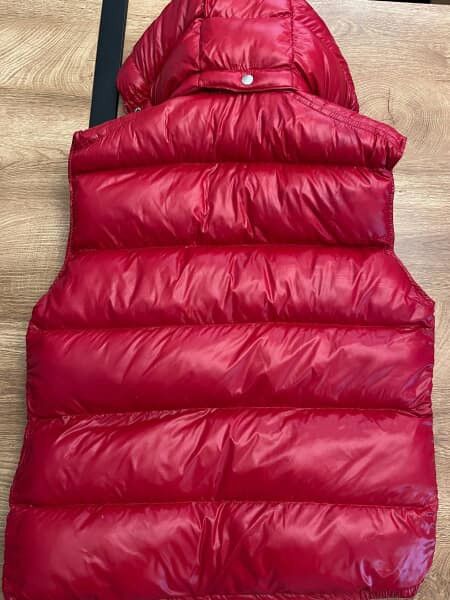 Moncler Moncler Down Vest red Size US XL / EU 56 / 4 - 5 Thumbnail