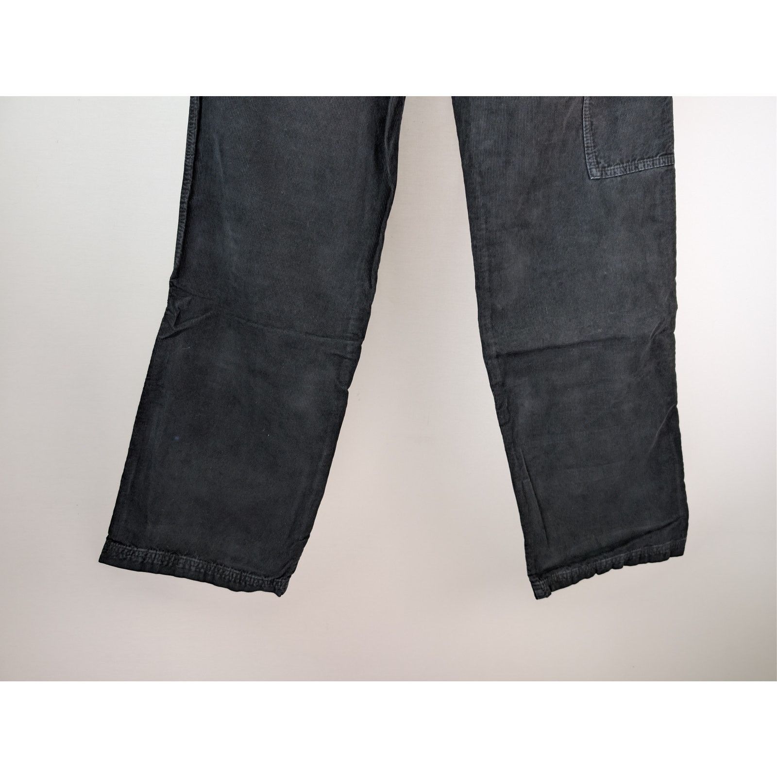 Palm Angels o1rshd1 Monogram Corduroy Denim Pants in Vintage Black Size US 32 / EU 48 - 14 Thumbnail
