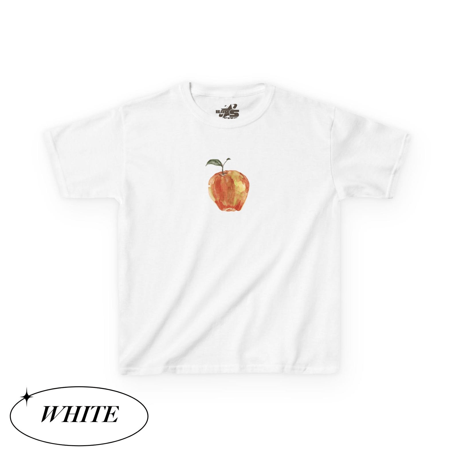Other Apple Baby Tee – Cute Minimalist Crop Top Size M / US 6-8 / IT 42-44 - 3 Thumbnail