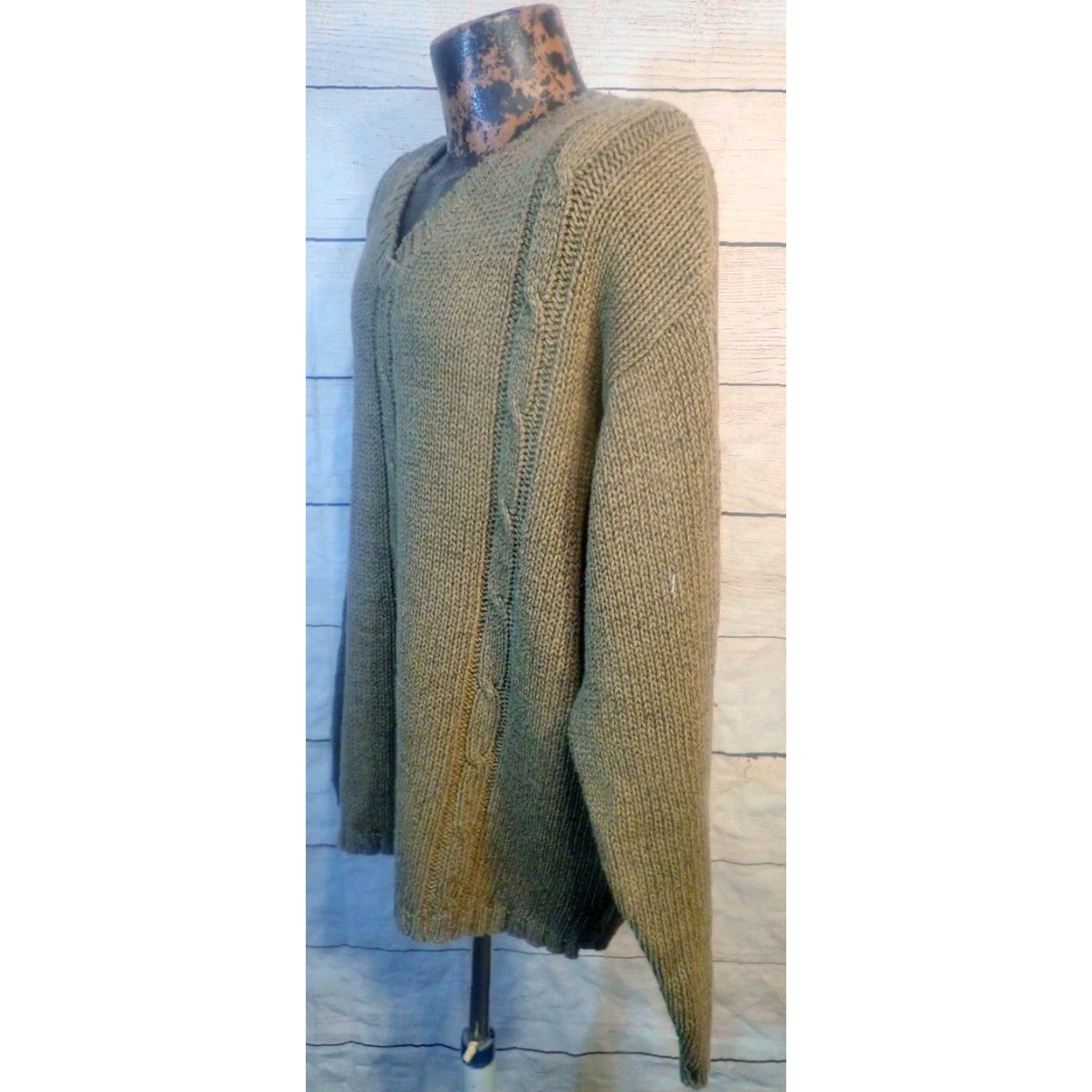 Royal Robbins VINTAGE Royal Robbins Heavyweight Cable Knit Pullover Sweater XL Classic Outdoor Mens Size US XL / EU 56 / 4 - 2 Thumbnail