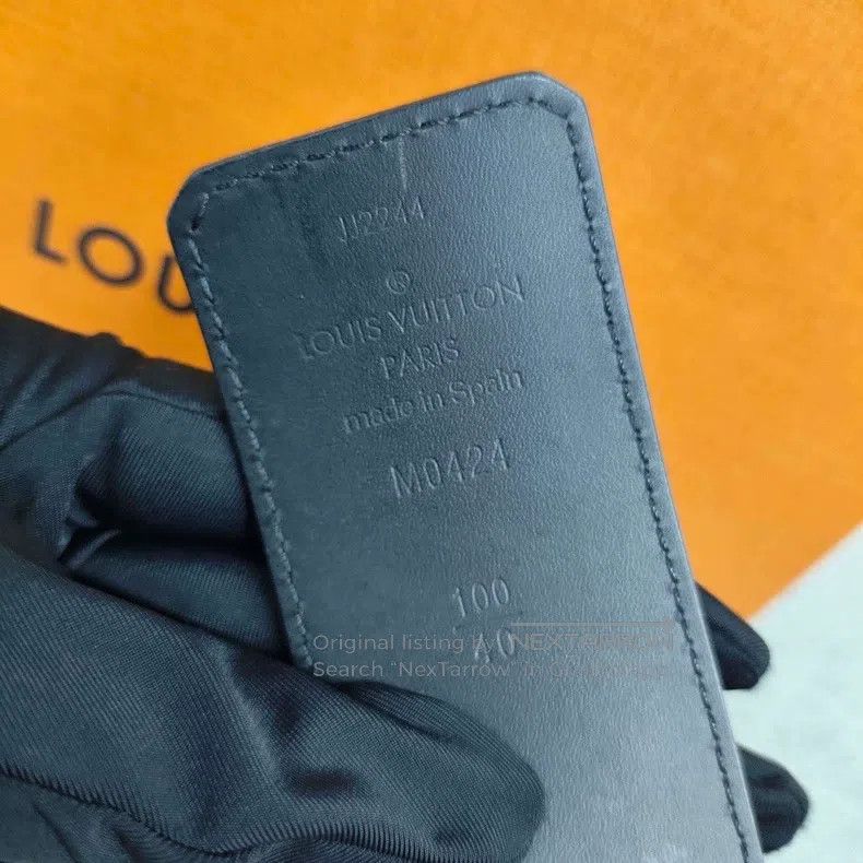 Louis Vuitton Louis Vuitton Full Leather Belt Size ONE SIZE - 8 Thumbnail