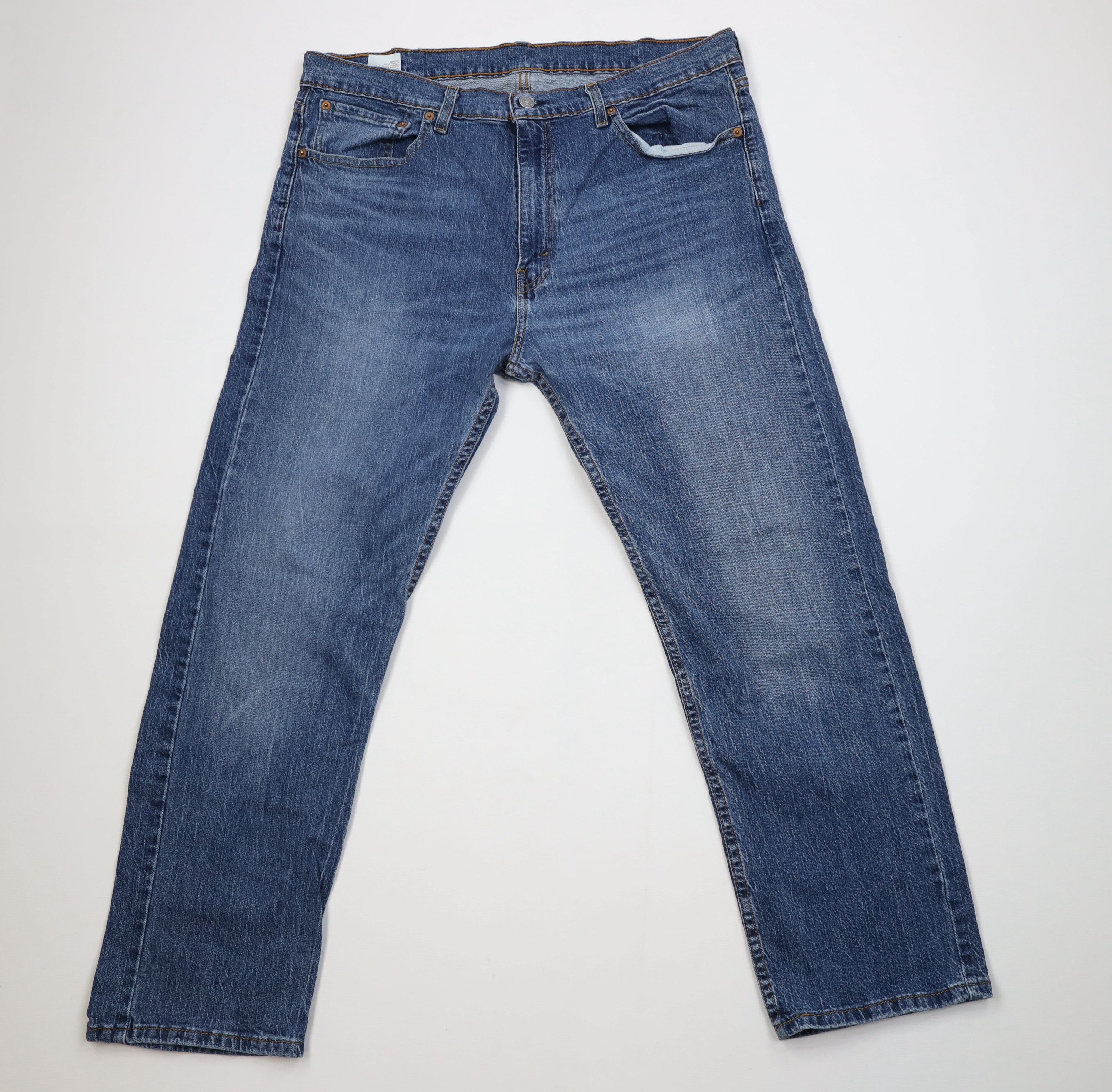 Levi's Vintage Y2K Levis 505 Regular Fit Straight Leg Jeans Blue Size US 38 / EU 54 - 1 Thumbnail