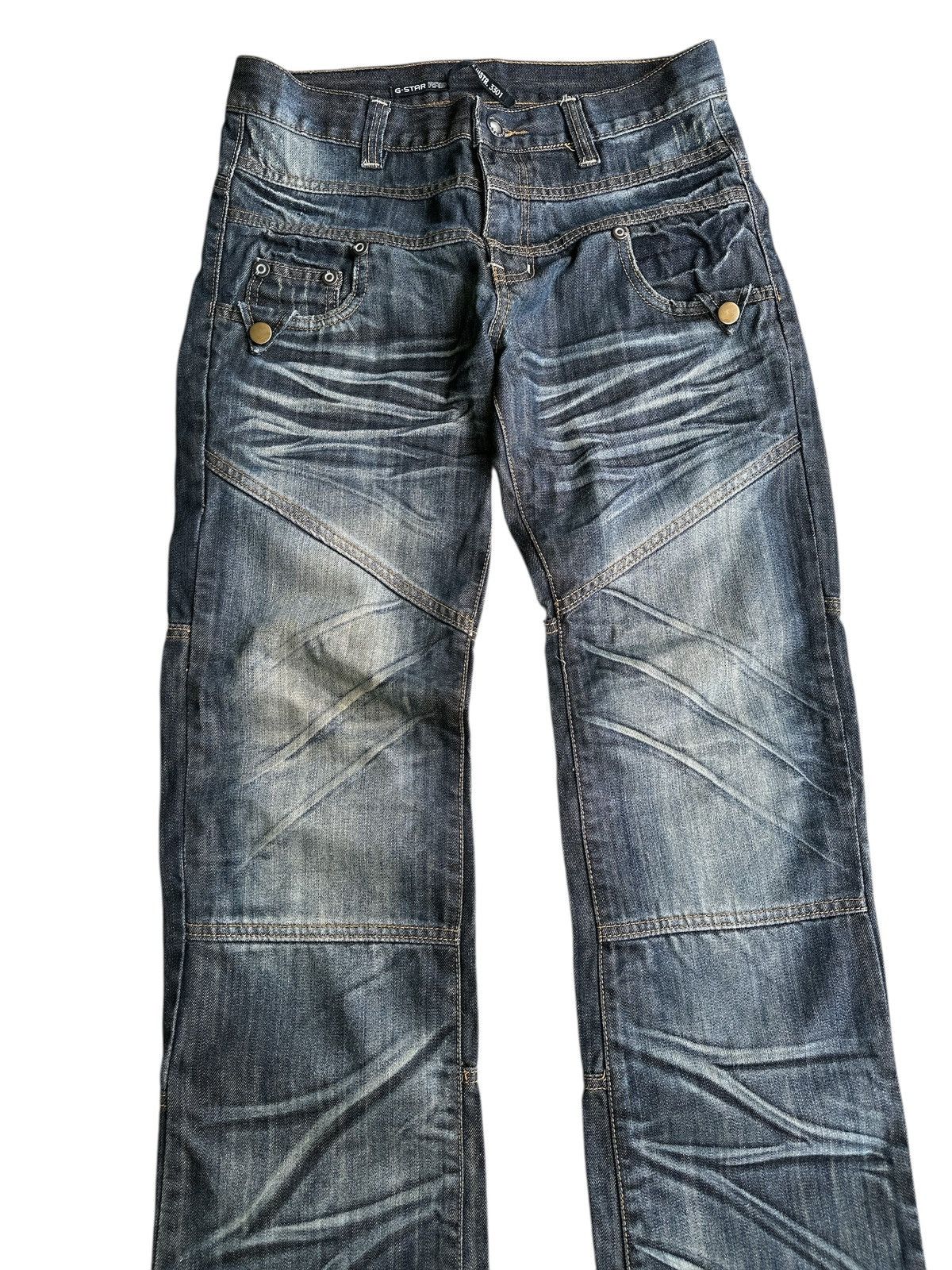Japanese Brand Flare Gstar Double Waist 🎌💥 Size US 33 - 3 Thumbnail