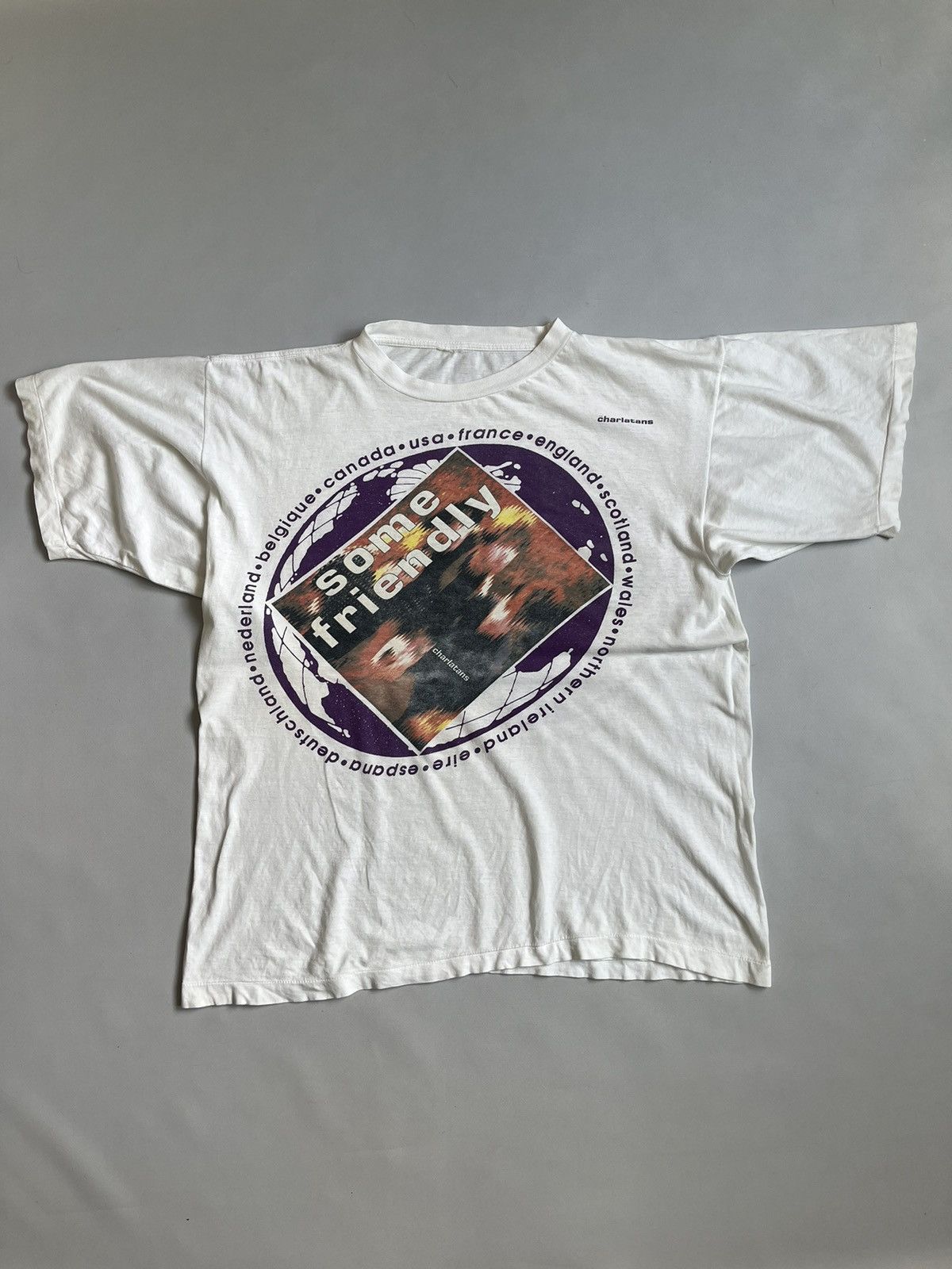 the charlatans some friendly Tシャツ 90s
