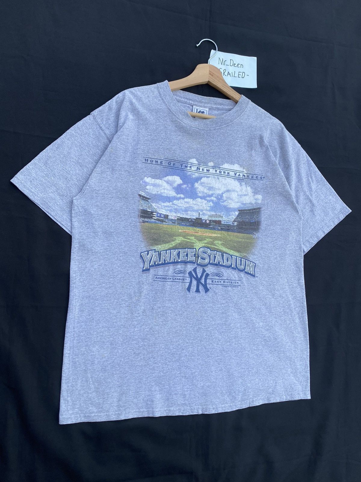 New York Yankees Rare Vintage New York Yankees Stadium Tshirt Size US L / EU 52-54 / 3 - 3 Thumbnail