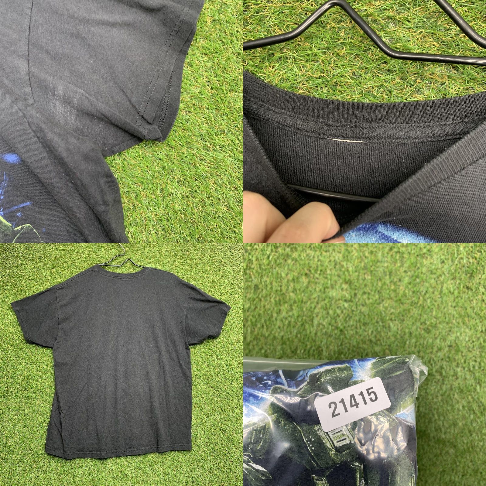 Halo Halo 4 Shirt Mens XL Black Master Chief Video Game Xbox Gamer Graphic T-Shirt Size US XL / EU 56 / 4 - 8 Thumbnail