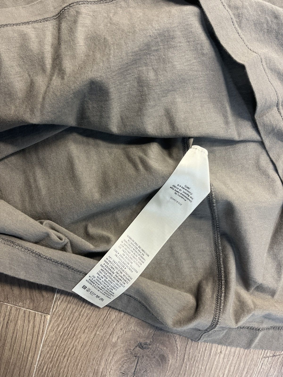 Rick Owens Rick Owens t shirt xl Size US XL / EU 56 / 4 - 2 Thumbnail