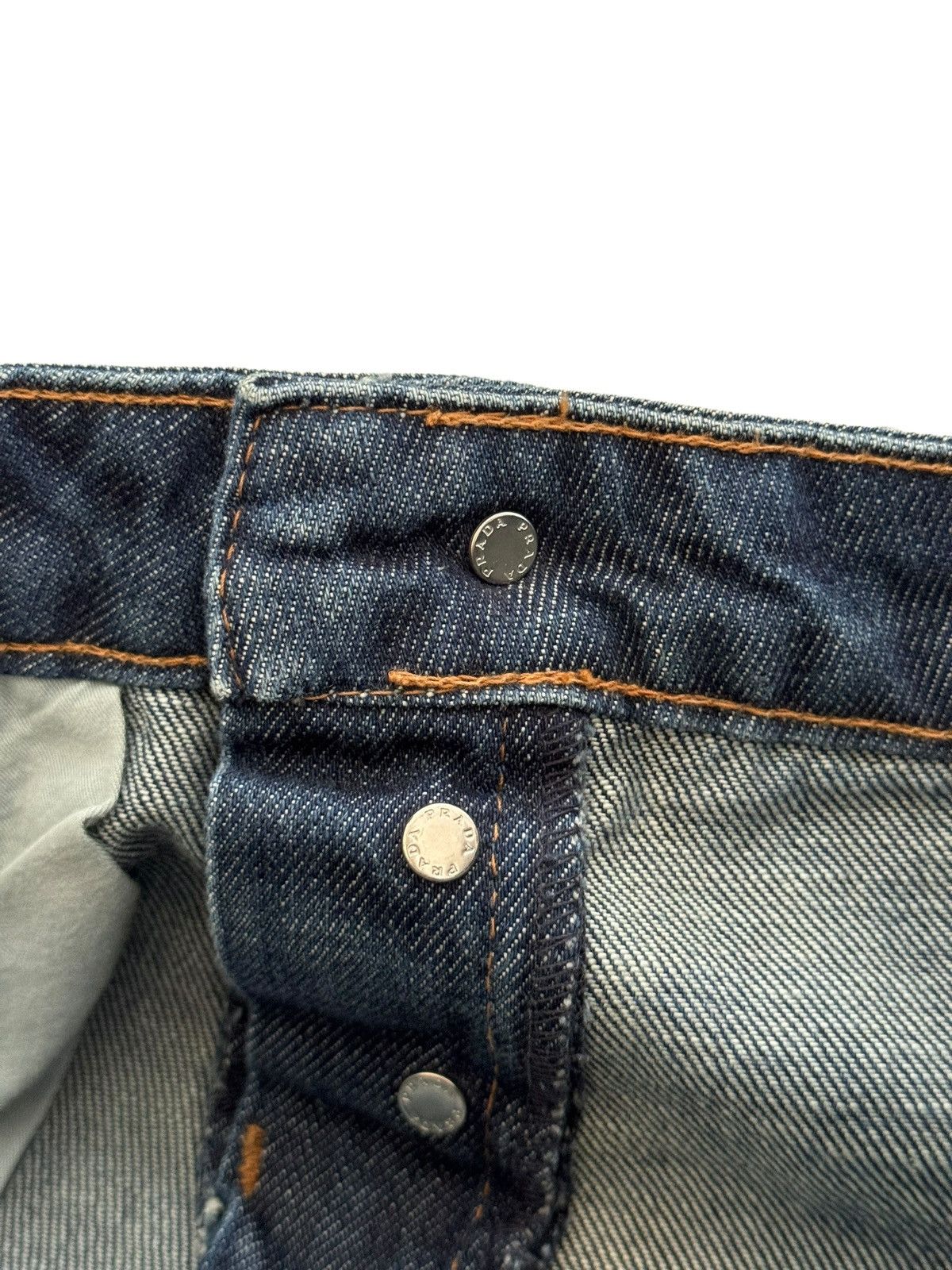 Prada Straight Fit Denim Blue Jean Size US 30 / EU 46 - 12 Thumbnail
