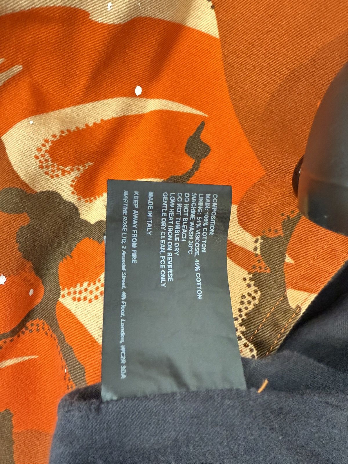 Martine Rose Camo-print bomber jacket Size 50S - 7 Thumbnail
