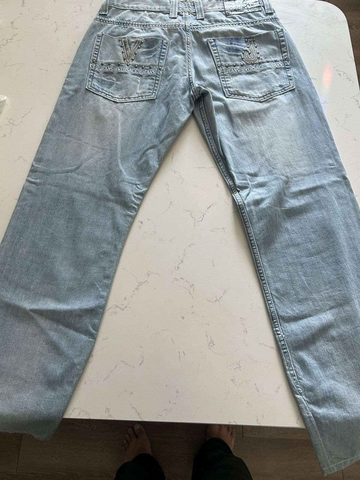 Versace Jeans Couture Vintage Versace Denim Size US 33 - 5 Thumbnail