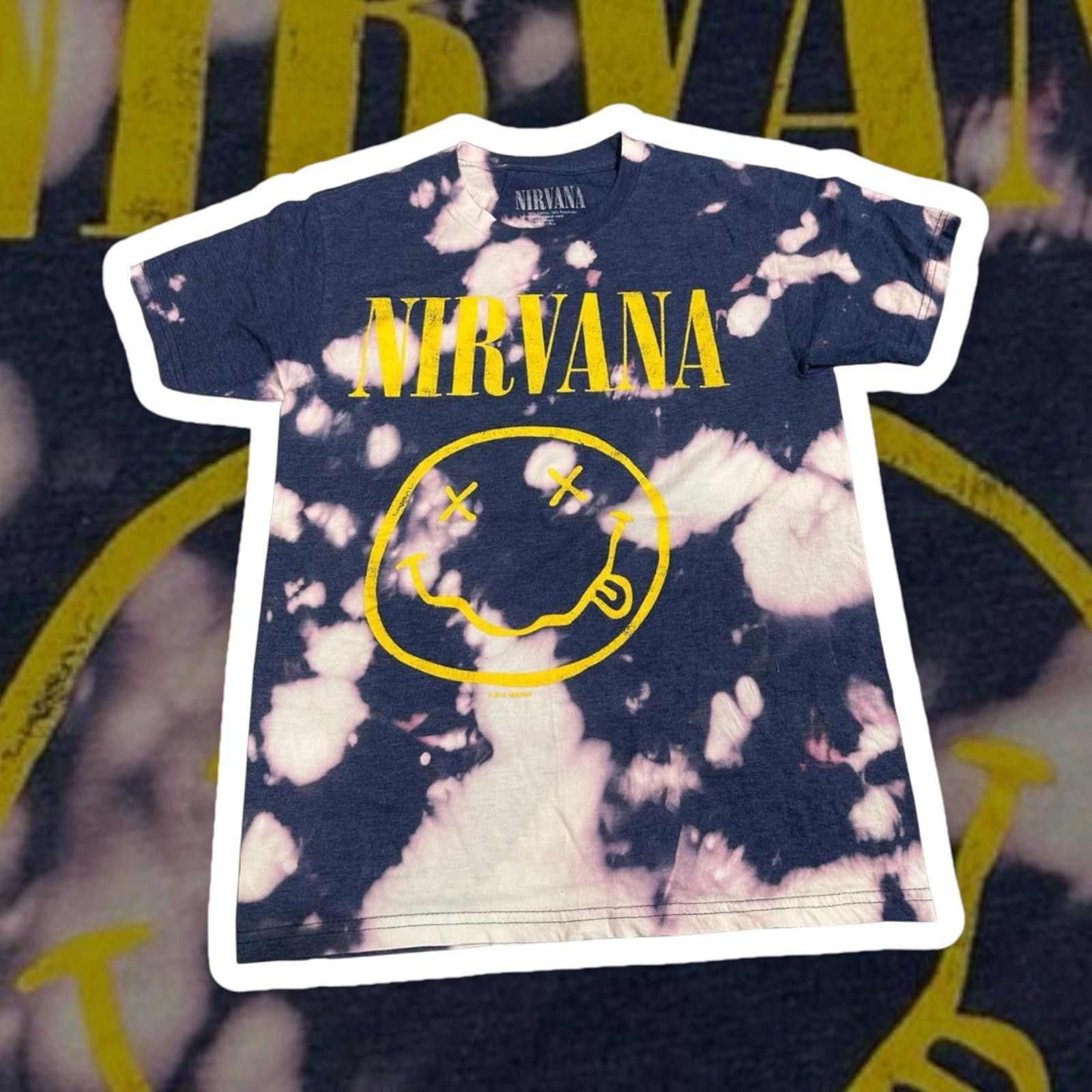 Nirvana Nirvana Tie-Dye T-Shirt - Unisex S Size US S / EU 44-46 / 1 - 1 Thumbnail