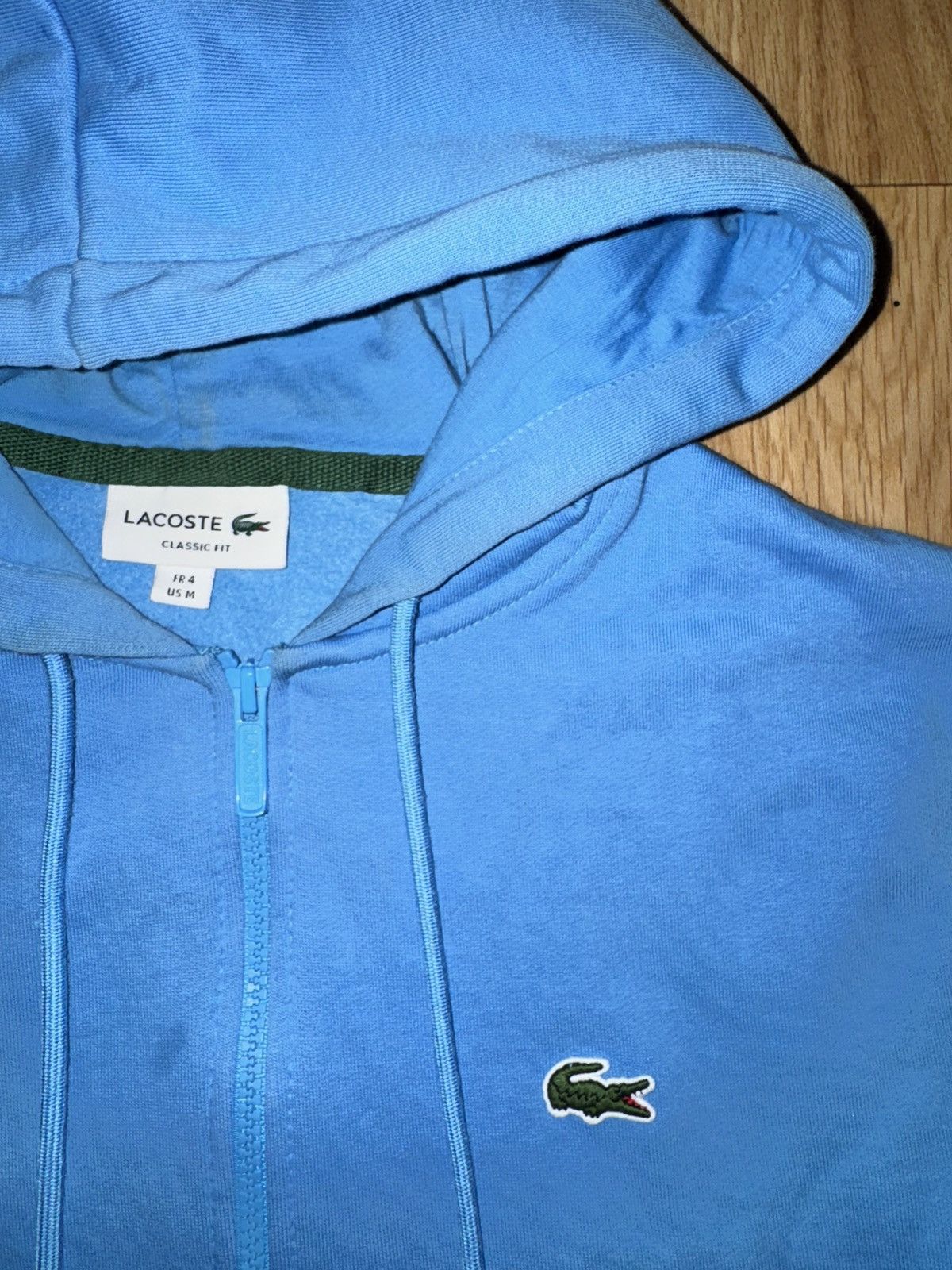 Lacoste Lacoste Zip Hoodie Size US M / EU 48-50 / 2 - 2 Thumbnail