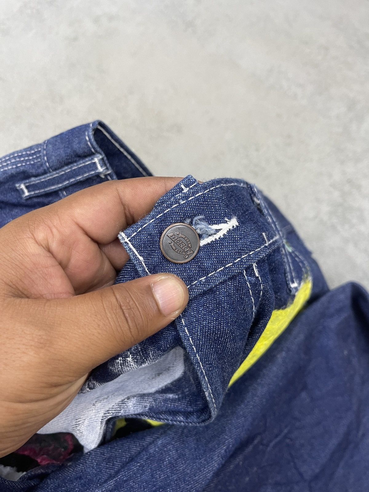 Art Comes First × Dickies STEALS💥DICKIES CARPENTER PAINTED DENIM Size US 36 / EU 52 - 15 Thumbnail