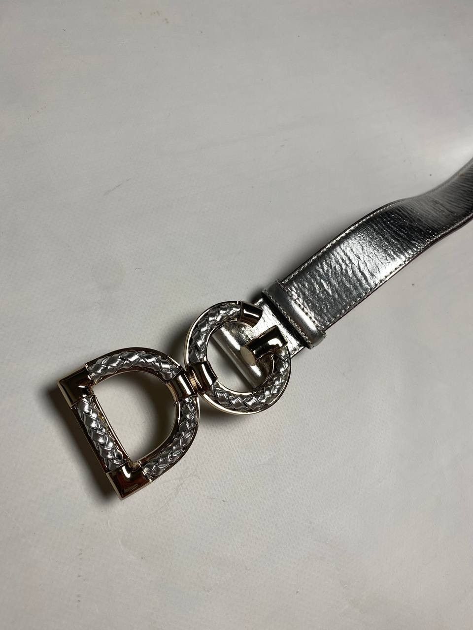 Dolce & Gabbana × Vintage Dolce Gabbana Leather Belt Size ONE SIZE - 5 Thumbnail