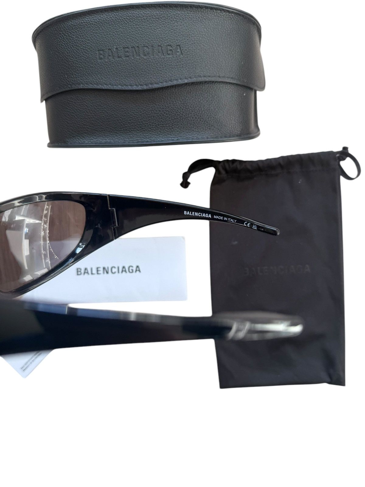 Balenciaga Balenciaga skin cat-eye sunglasses Size ONE SIZE - 8 Thumbnail