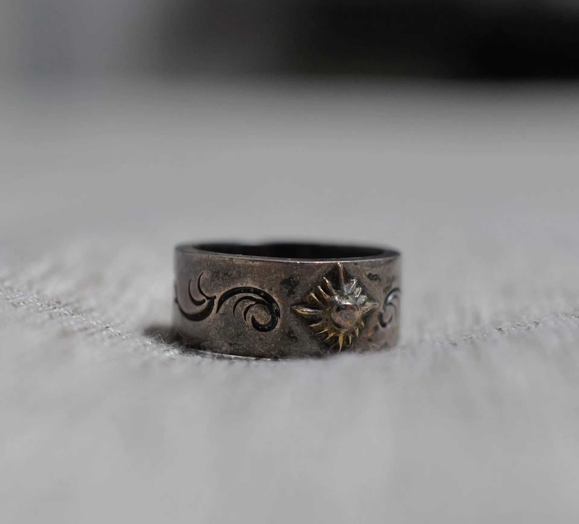 Arizona Freedom Silver Sun Ring