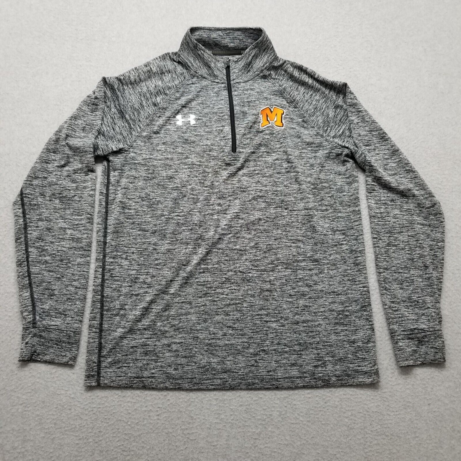 Under Armour Under Armour Shirt Men Medium Active Wear Pullover Zip Logo Size US M / EU 48-50 / 2 - 1 Thumbnail