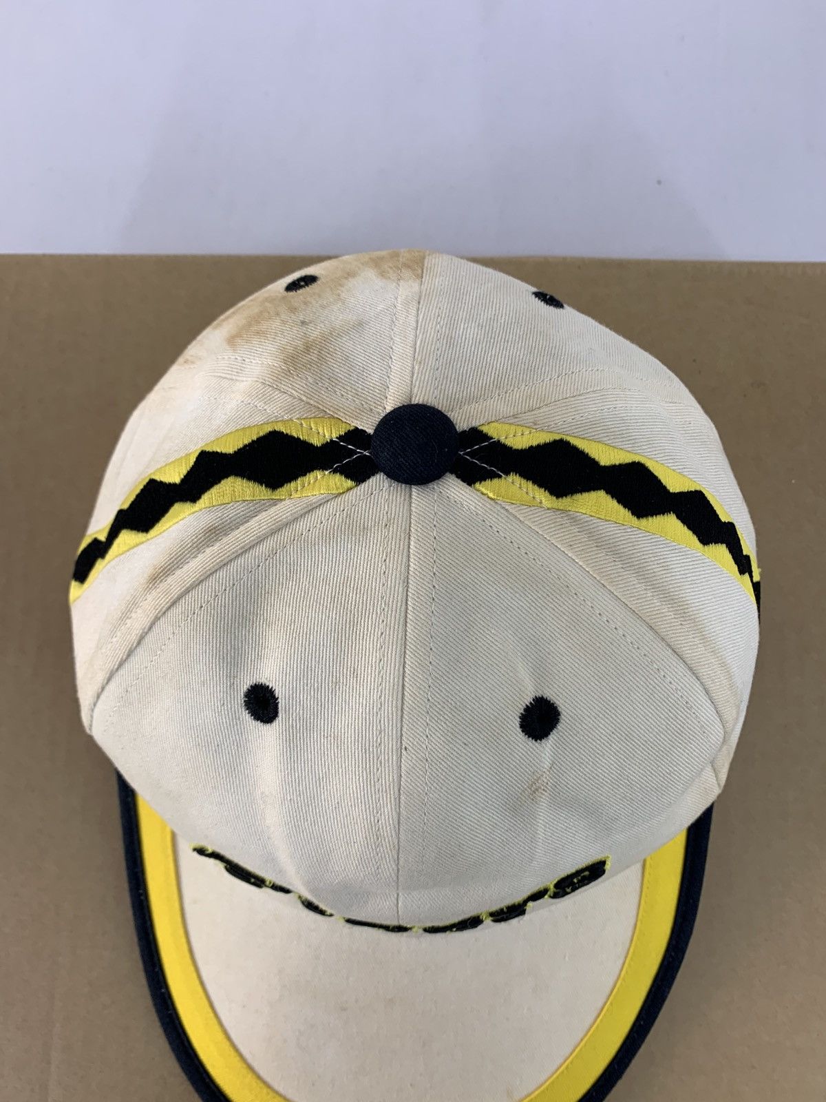 Japanese Brand 90s Hanshin Tiger Professional Baseball Mlb Snap Cap Size ONE SIZE - 4 Thumbnail