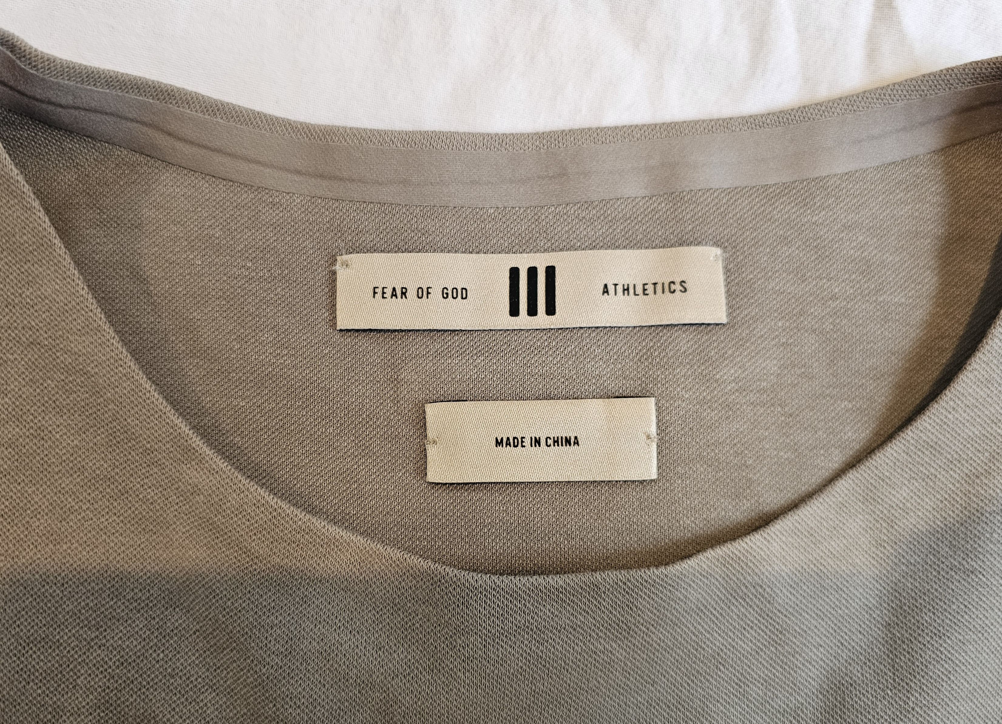 Adidas × Fear of God FEAR OF GOD ATHLETICS PERFORMANCE JERSEY TEE CLAY Size US L / EU 52-54 / 3 - 3 Thumbnail