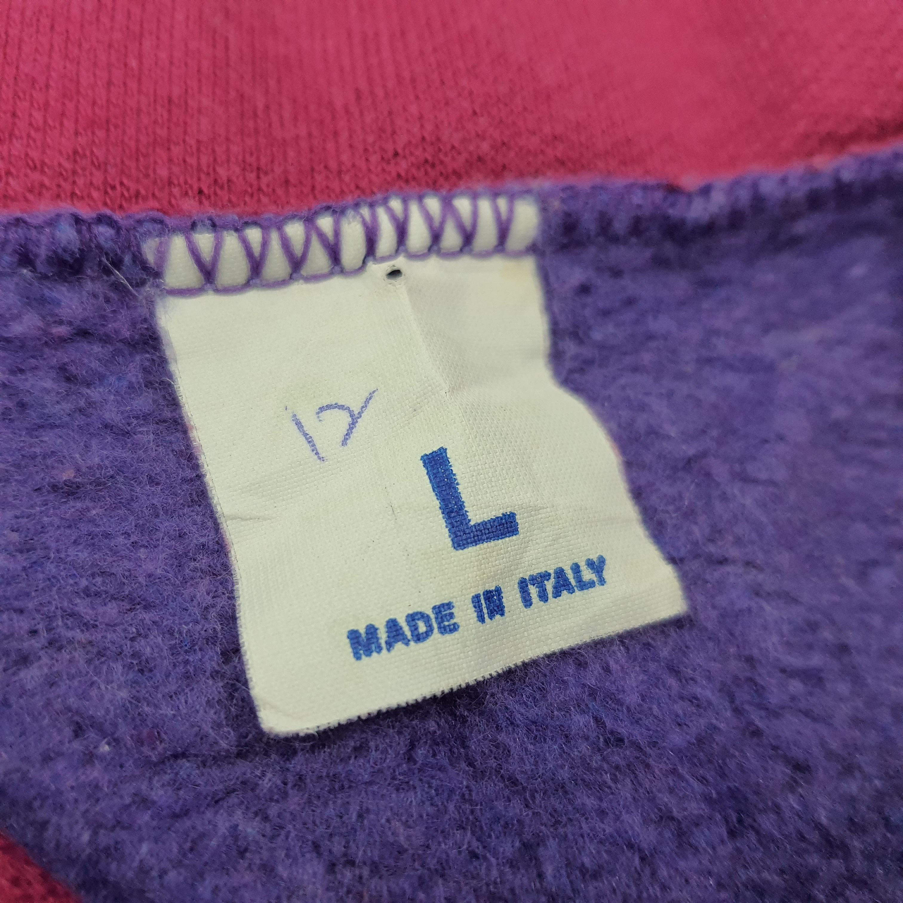 Vintage Vintage 90s Blue Ocean Polo Collar Pullover C268N14 Size US L / EU 52-54 / 3 - 5 Thumbnail