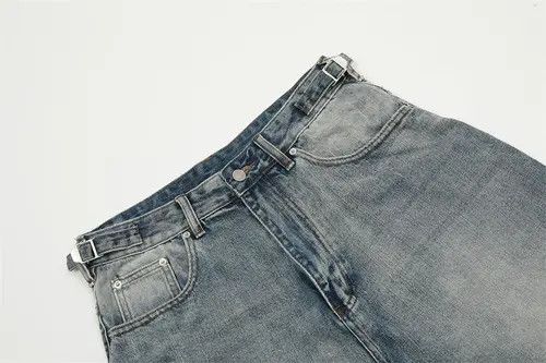VIBE American street loose casual wide-leg ripped denim shorts Size US 32 / EU 48 - 6 Thumbnail