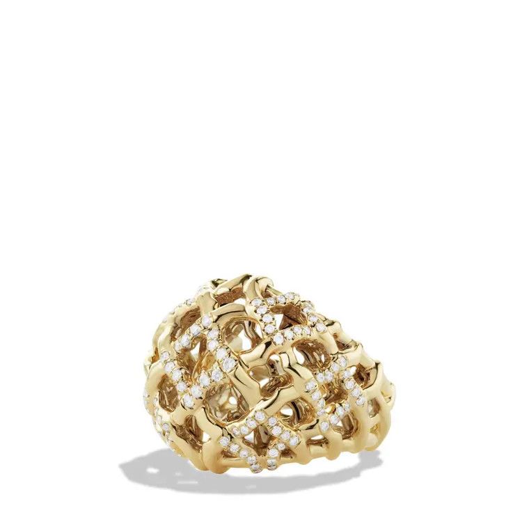 David Yurman o1s1wg111025 R12132D /Size 7 /Quatrefoil Dome Ring in Golden Size ONE SIZE - 1 Preview