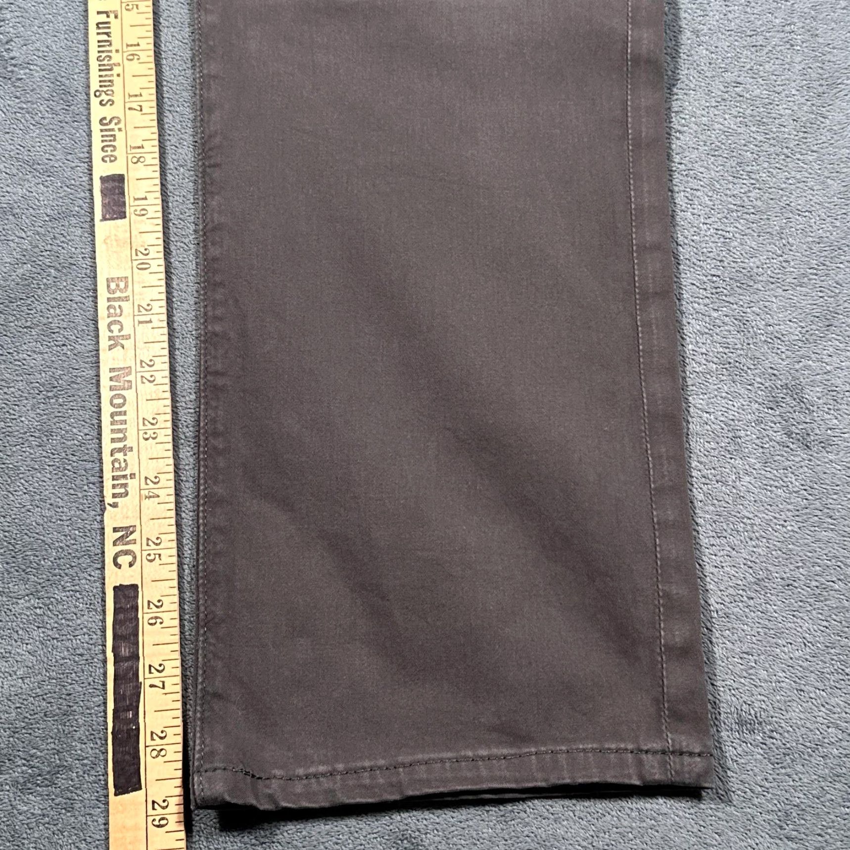 Denime VINTAGE AG Adriano Goldschmied Everett Jeans Men 35x29 Gray Slim Straight Denim Casual Size US 35 - 5 Thumbnail