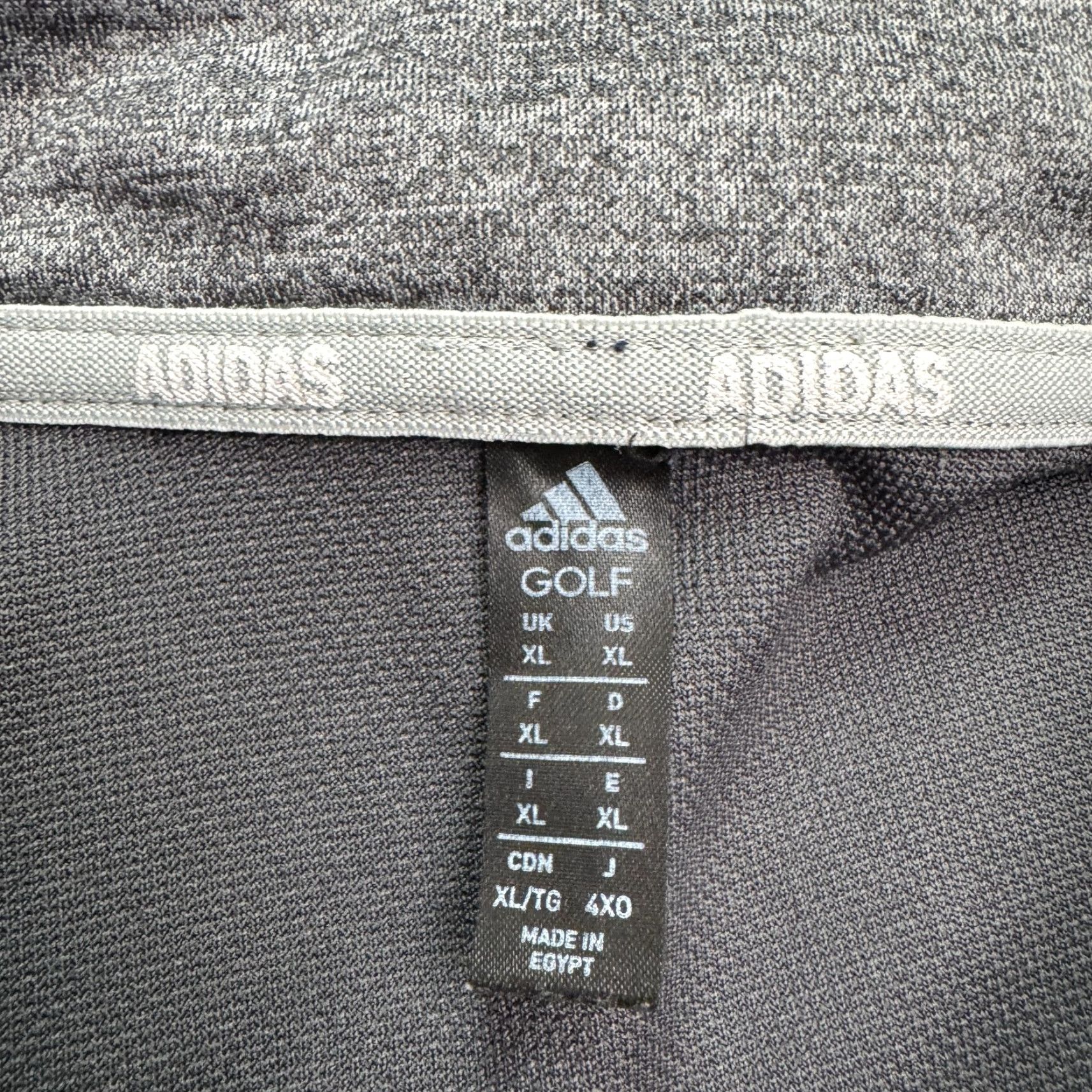 Adidas Adidas Golf Jacket 1/4 Zip Pullover Mens XL Gray Activewear Performance Size US XL / EU 56 / 4 - 5 Thumbnail