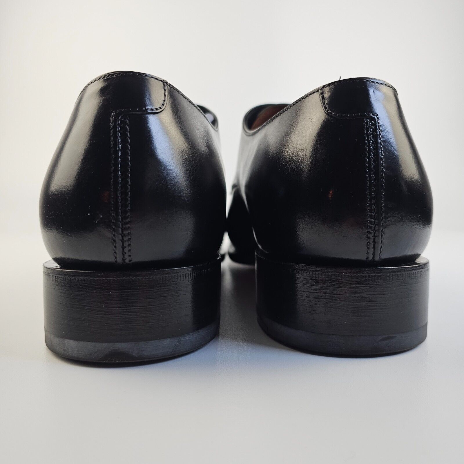 Santoni Santoni Back Polished Leather Double Buckle Shoe New Size US 11 / EU 44 - 5 Thumbnail