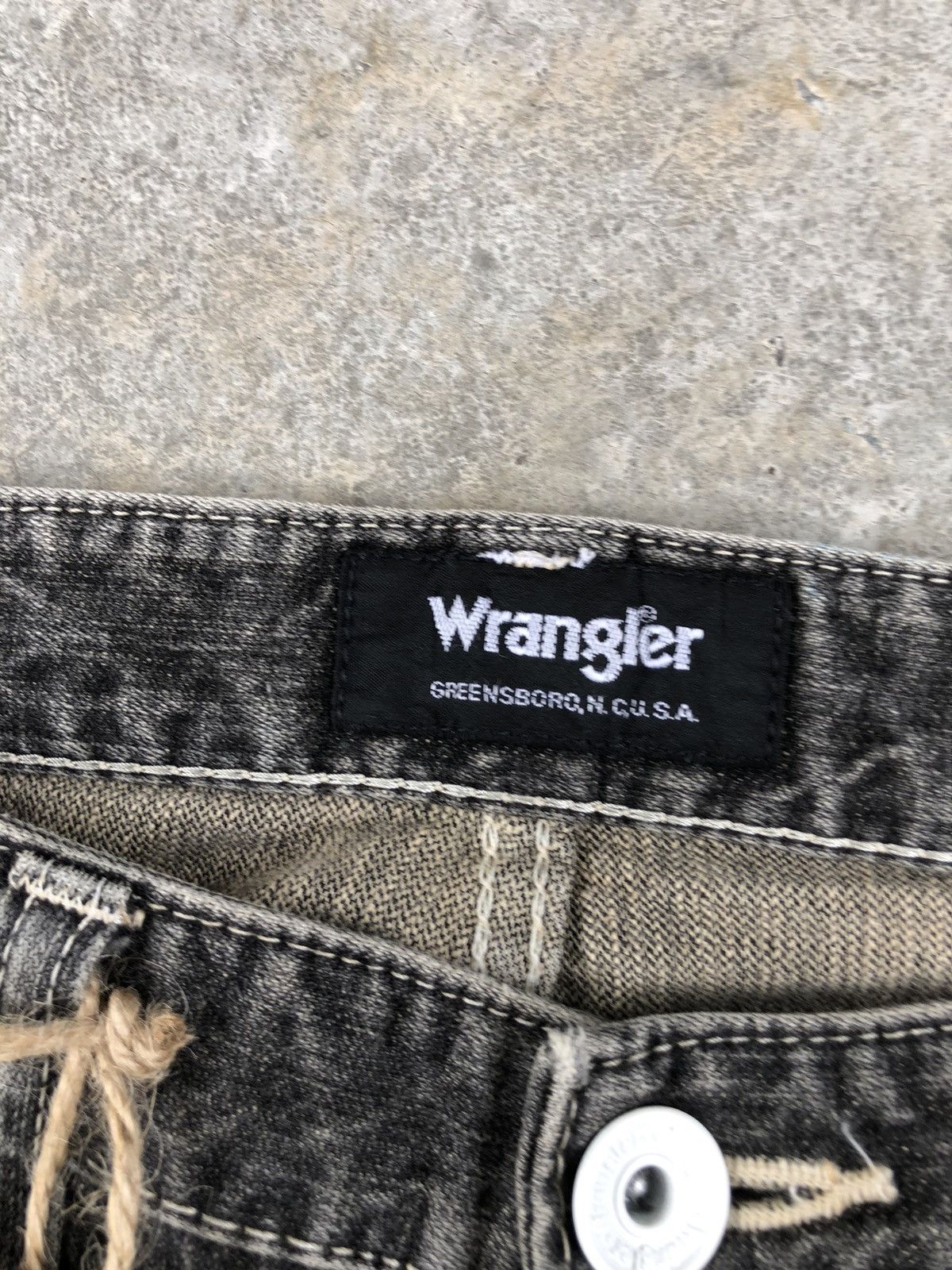 If Six Was Nine Y2k Wrangler Flared Jeans Distressed Jeans Size US 32 / EU 48 - 19 Thumbnail