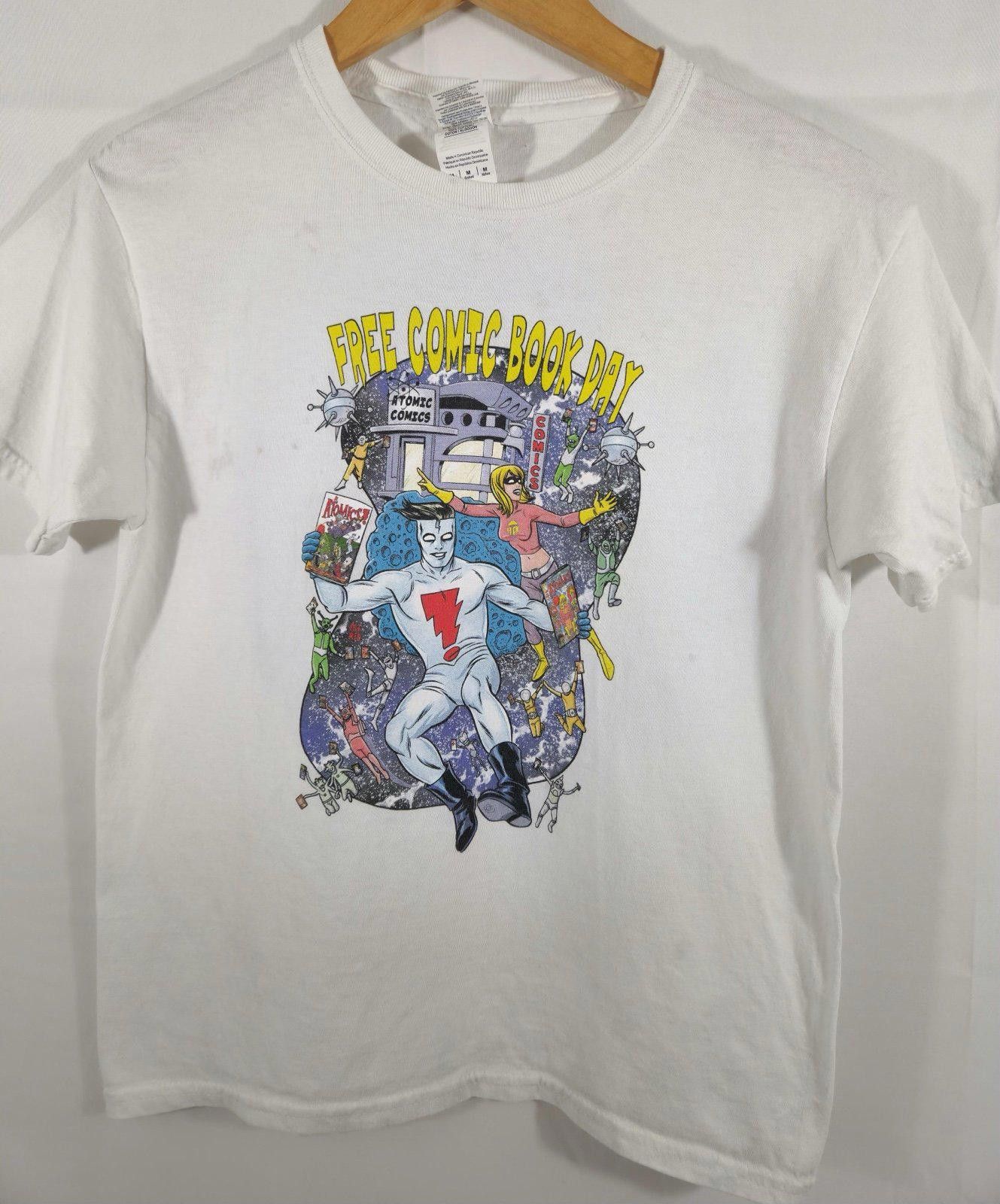 Gildan Gildan Free Comic Book Day TShirt Heavy Cotton Youth Medium Size US M / EU 48-50 / 2 - 1 Thumbnail