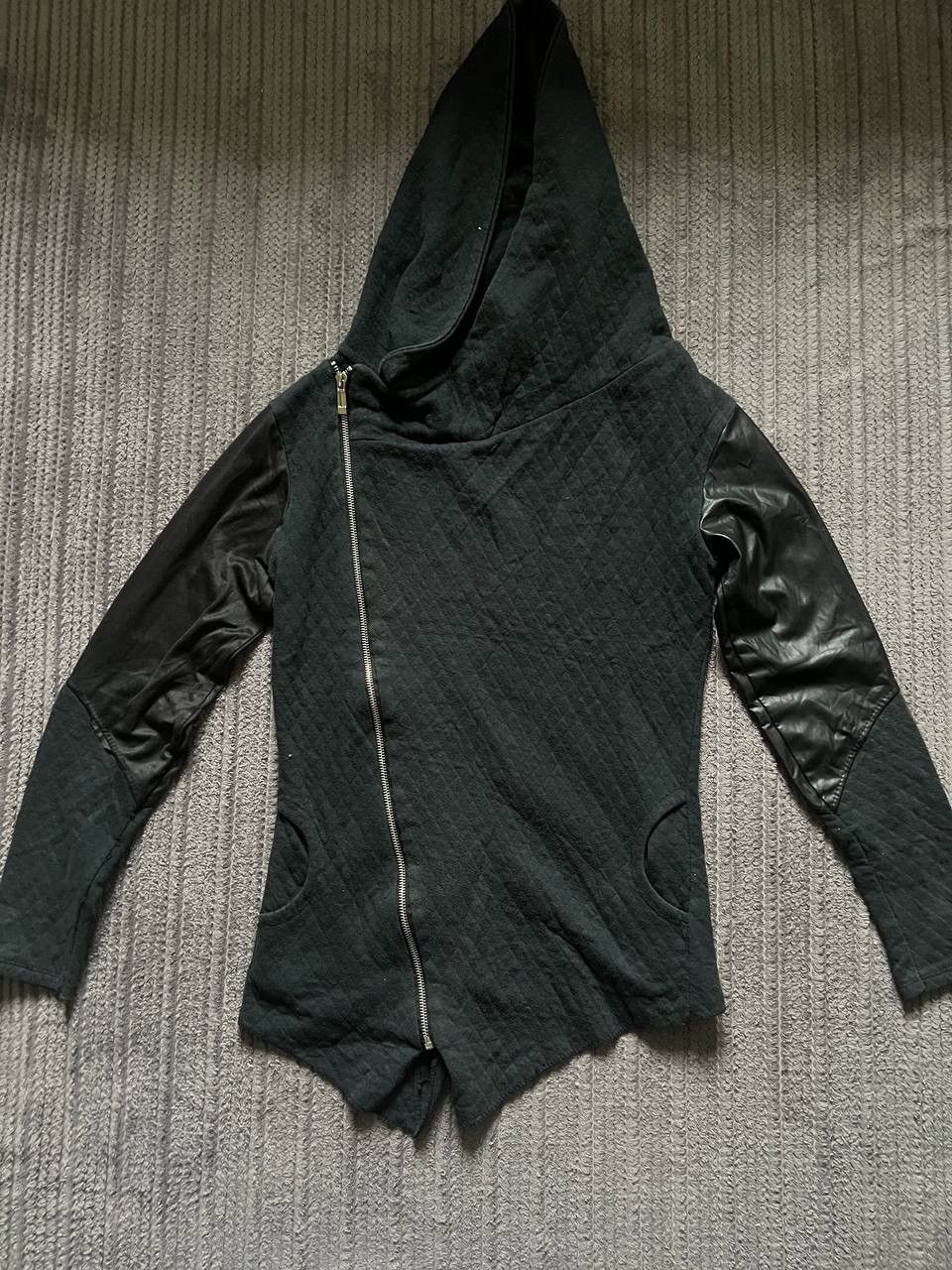 Vintage Vintage Y2K Opium Asymmetrical Owens Style Leather Inserts Size US M / EU 48-50 / 2 - 7 Thumbnail