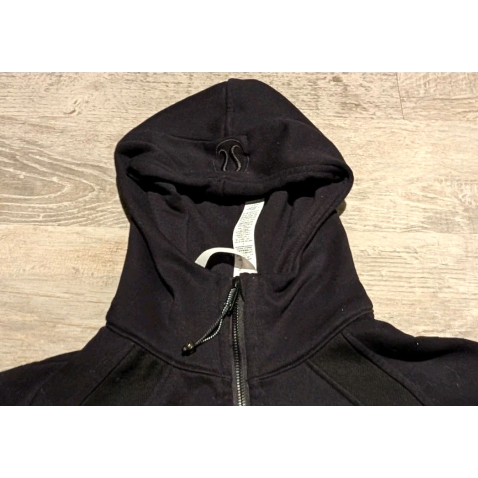 Lululemon VINTAGE Lululemon Women's M/L Scuba Oversized Half Zip Hoodie Black EUC Size M / US 6-8 / IT 42-44 - 7 Thumbnail