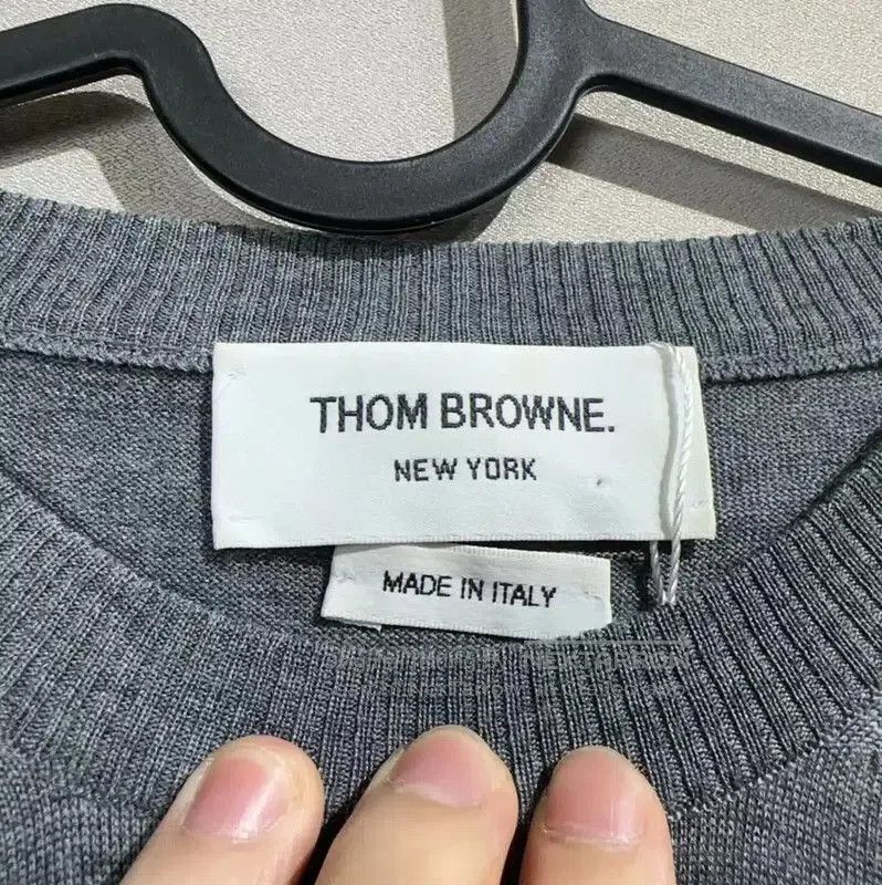 Thom Browne Thom Browne Gray Cotton Blend Women's Pullover . Size XXS / US 00 / IT 34 - 4 Thumbnail