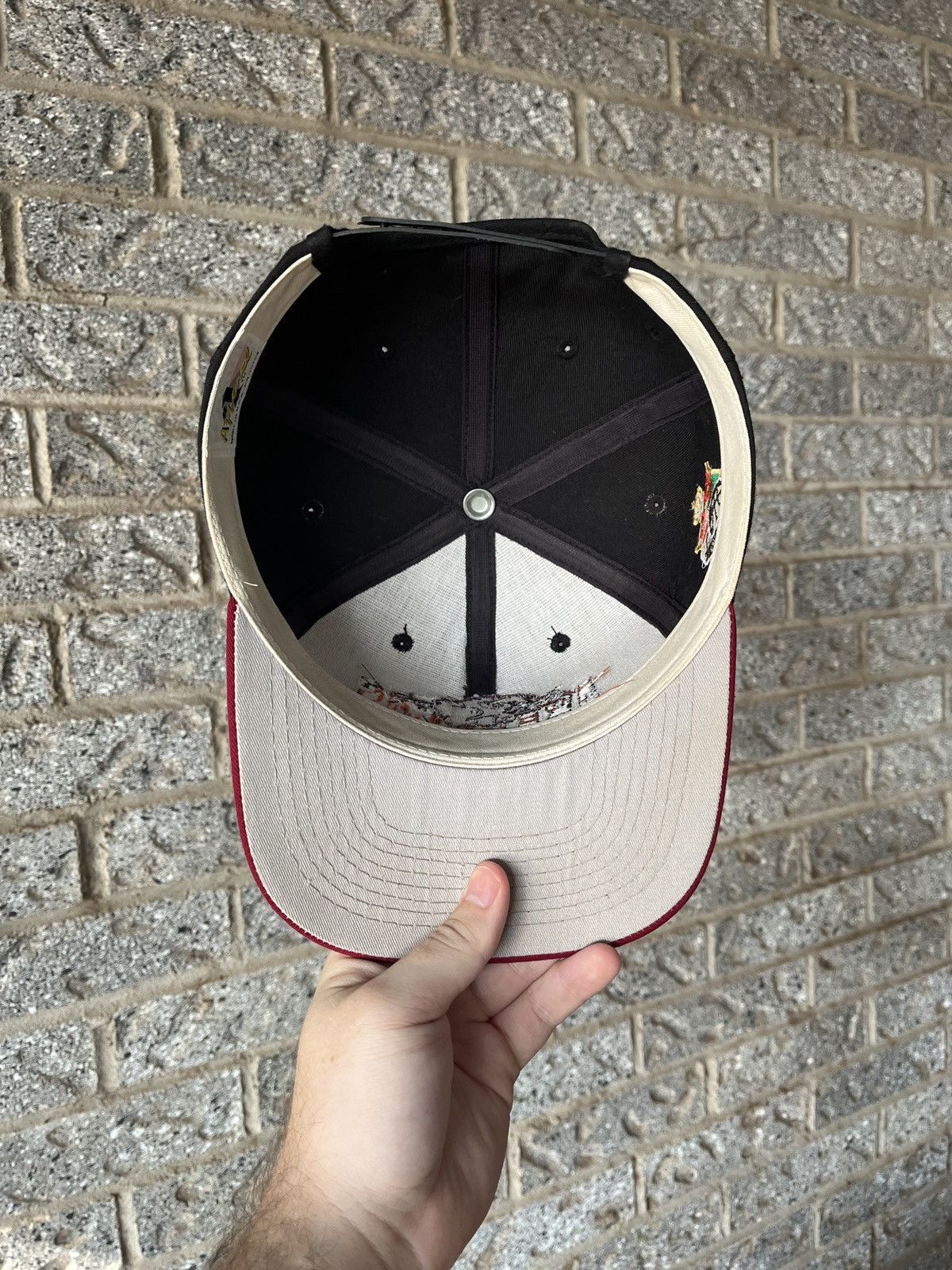 Sports Specialties × Vintage Vintage Wool Arkansas Razorbacks NCAA SnapBack Hat Size ONE SIZE - 2 Thumbnail