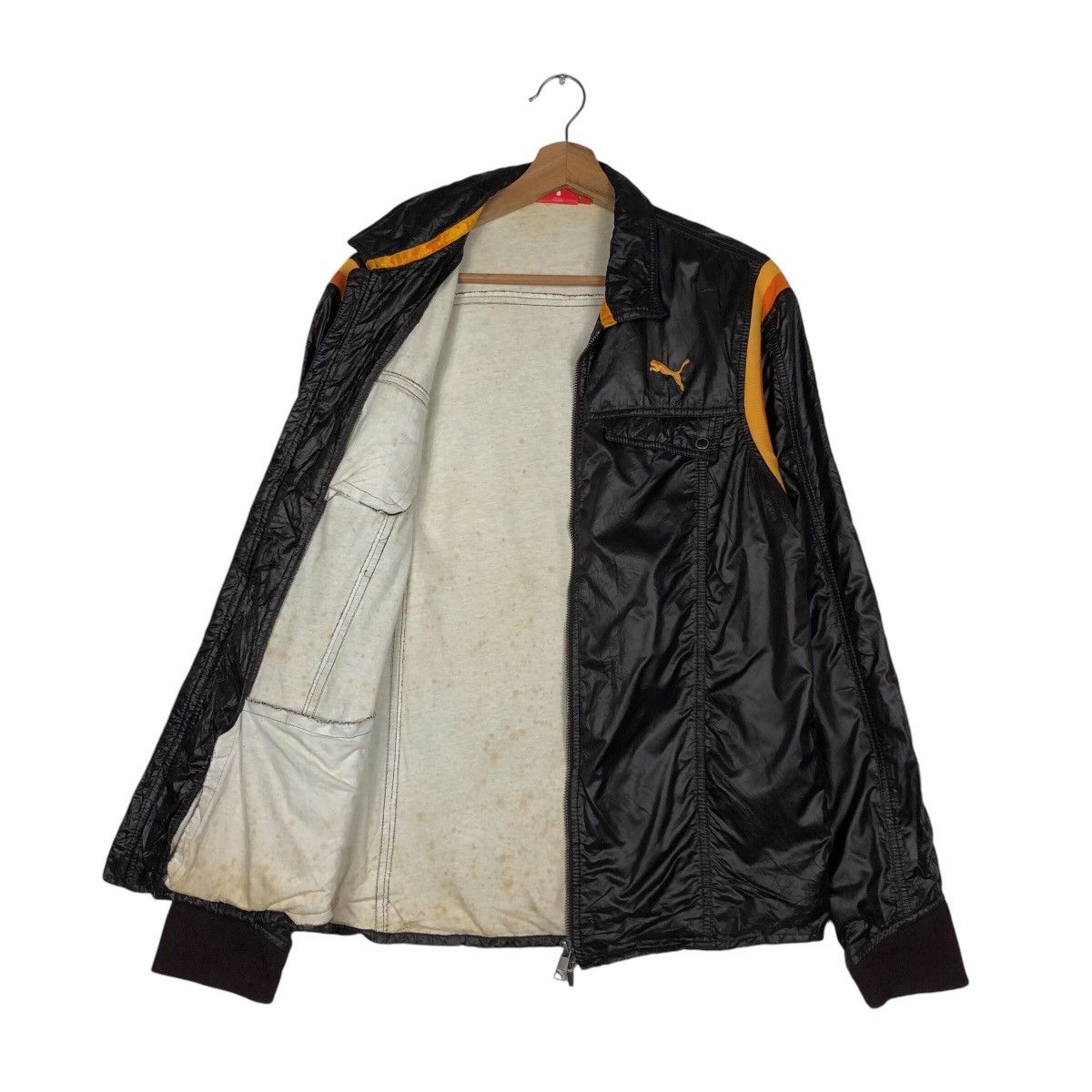 Japanese Brand 📌Vintage Biker Puffer Light Jacket Puma Size US M / EU 48-50 / 2 - 11 Thumbnail
