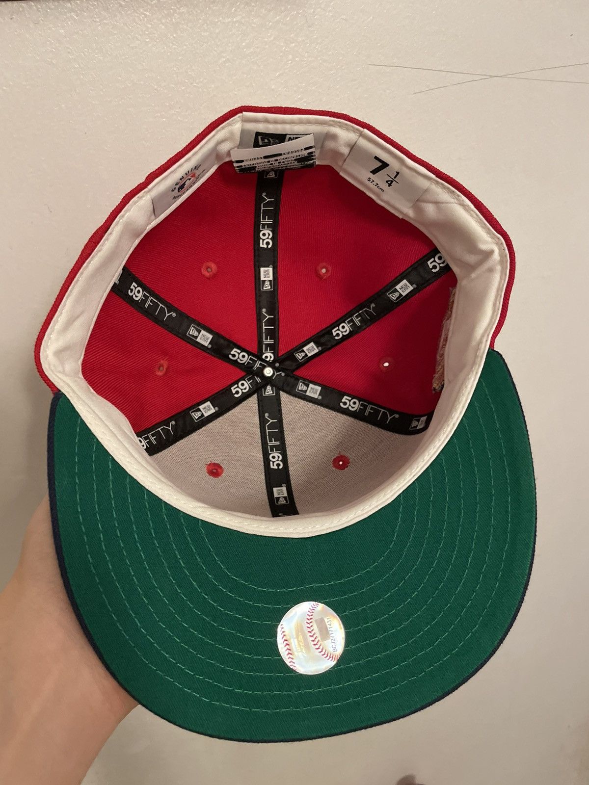 New Era Hat dreams Washington nationals Fred nats size 7 1/4 Brand Size ONE SIZE - 5 Thumbnail