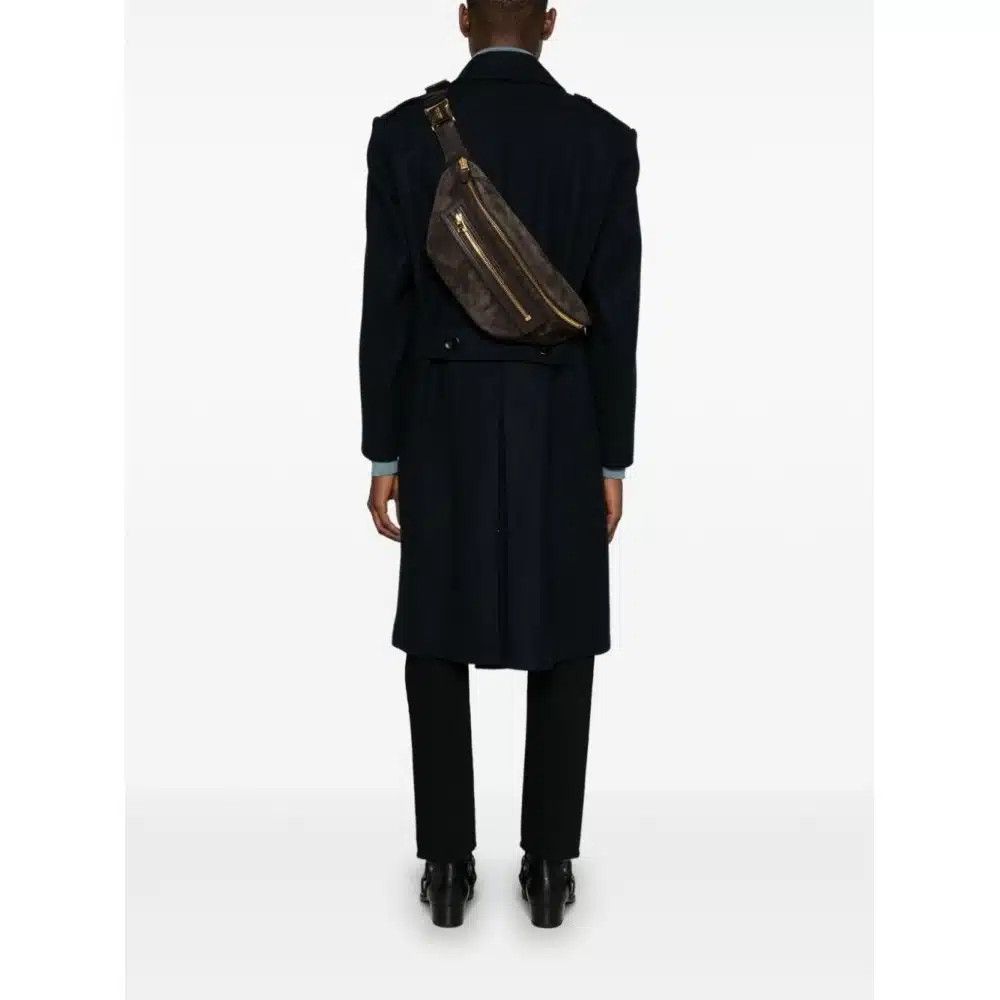Tom Ford o1loc1c0825 H0396 Size: OS / Suede Large Belt Bag in Brown Size ONE SIZE - 2 Thumbnail