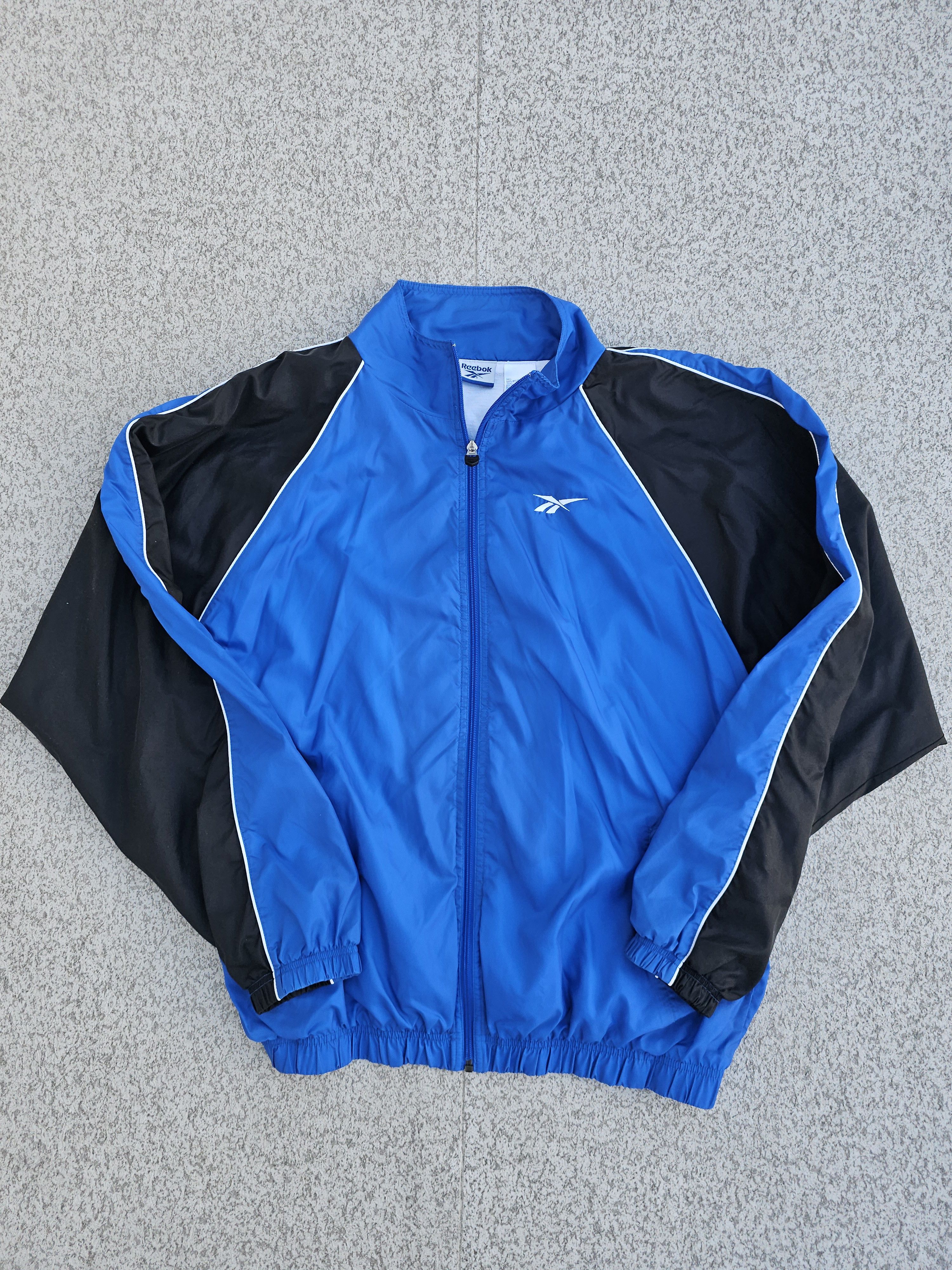Reebok × Vintage Crazy Vintage Reebok Zip Up Track Jacket Size US XL / EU 56 / 4 - 1 Thumbnail