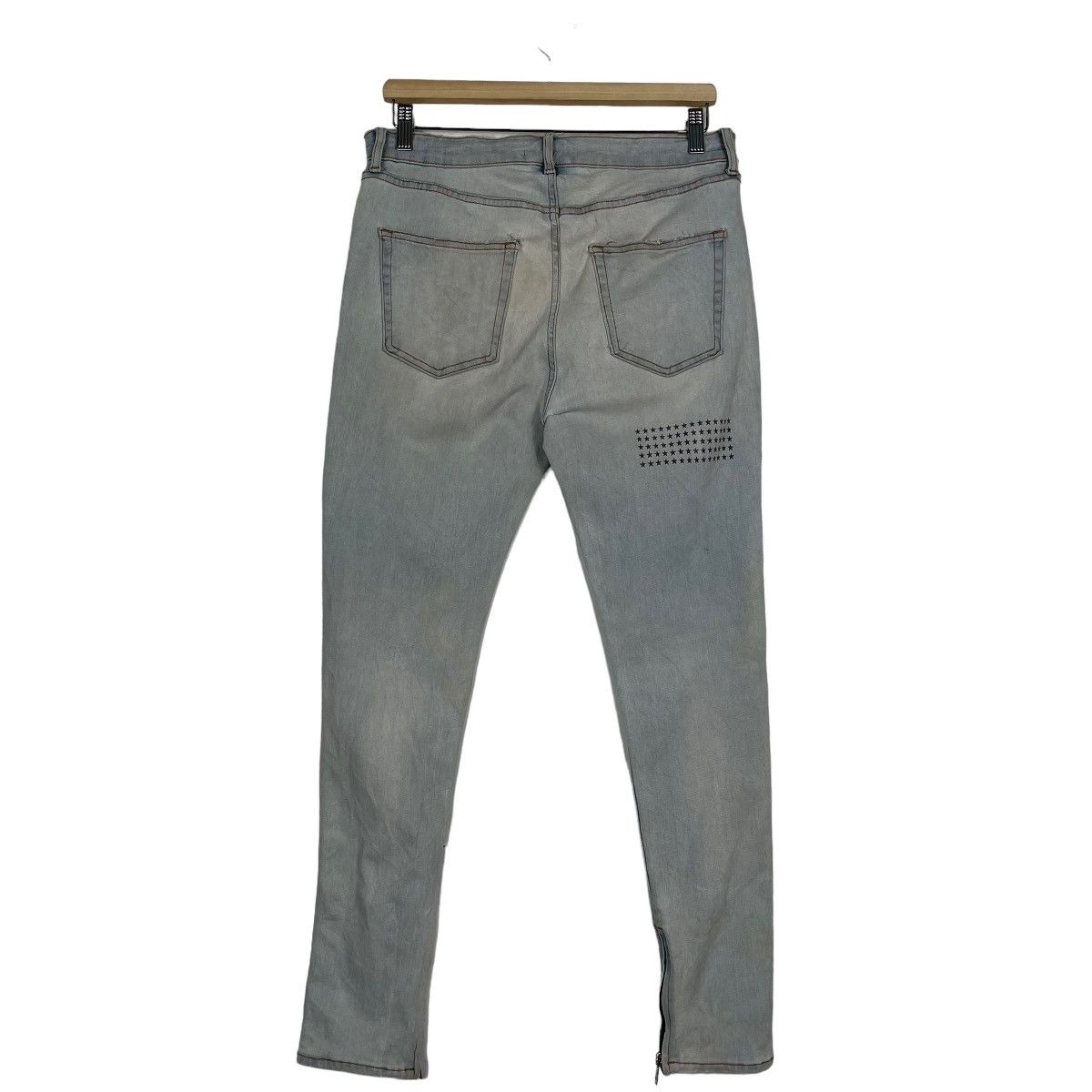 Japanese Brand Azul By Moussy Inspired Hysteric Glamour Skinny Jeans Size US 32 / EU 48 - 8 Thumbnail