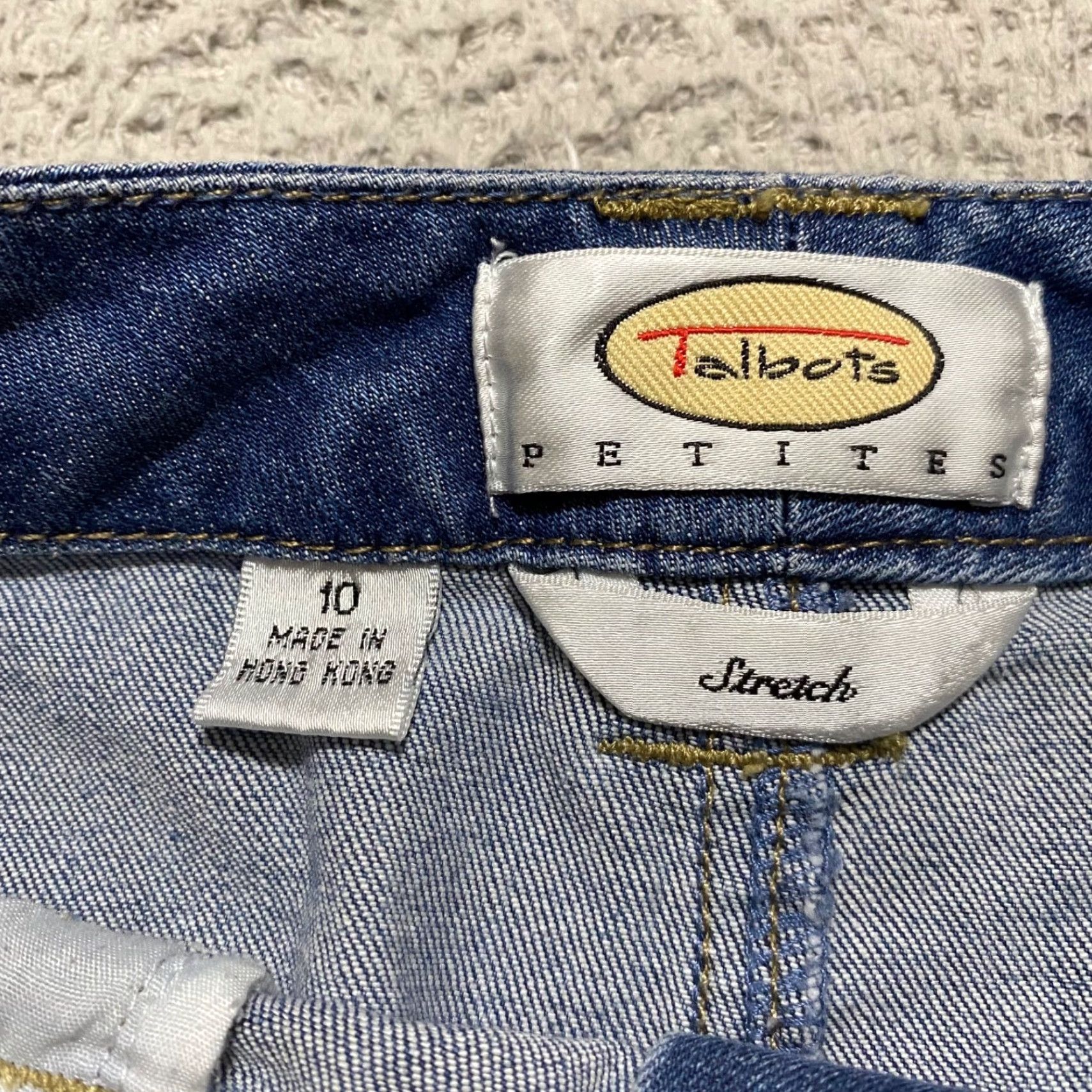 Talbots Talbots Skirt Blue Denim Medium Wash Pockets Petites 10P Straight Pencil Womens XS? Size 32" / US 10 / IT 46 - 3 Thumbnail